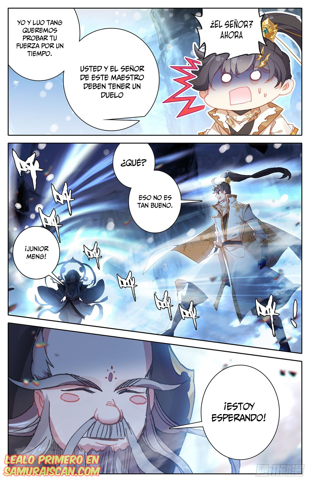 Read El Legado del Firmamento Azul_ Eternidad Suprema ES Manga Online