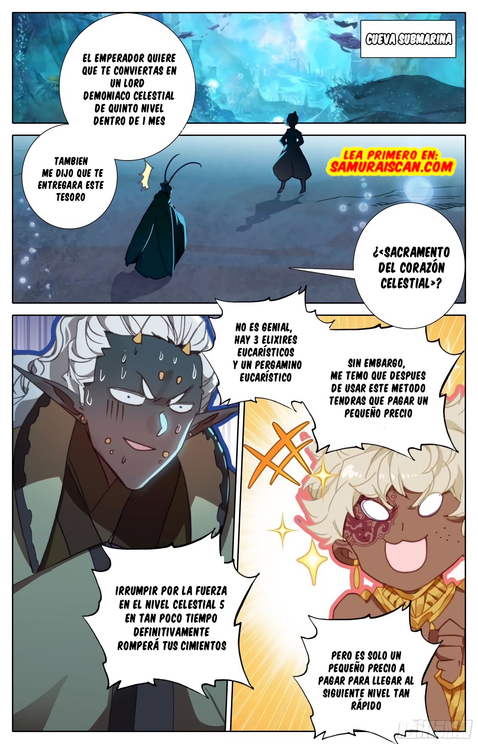 Read El Legado del Firmamento Azul_ Eternidad Suprema ES Manga Online