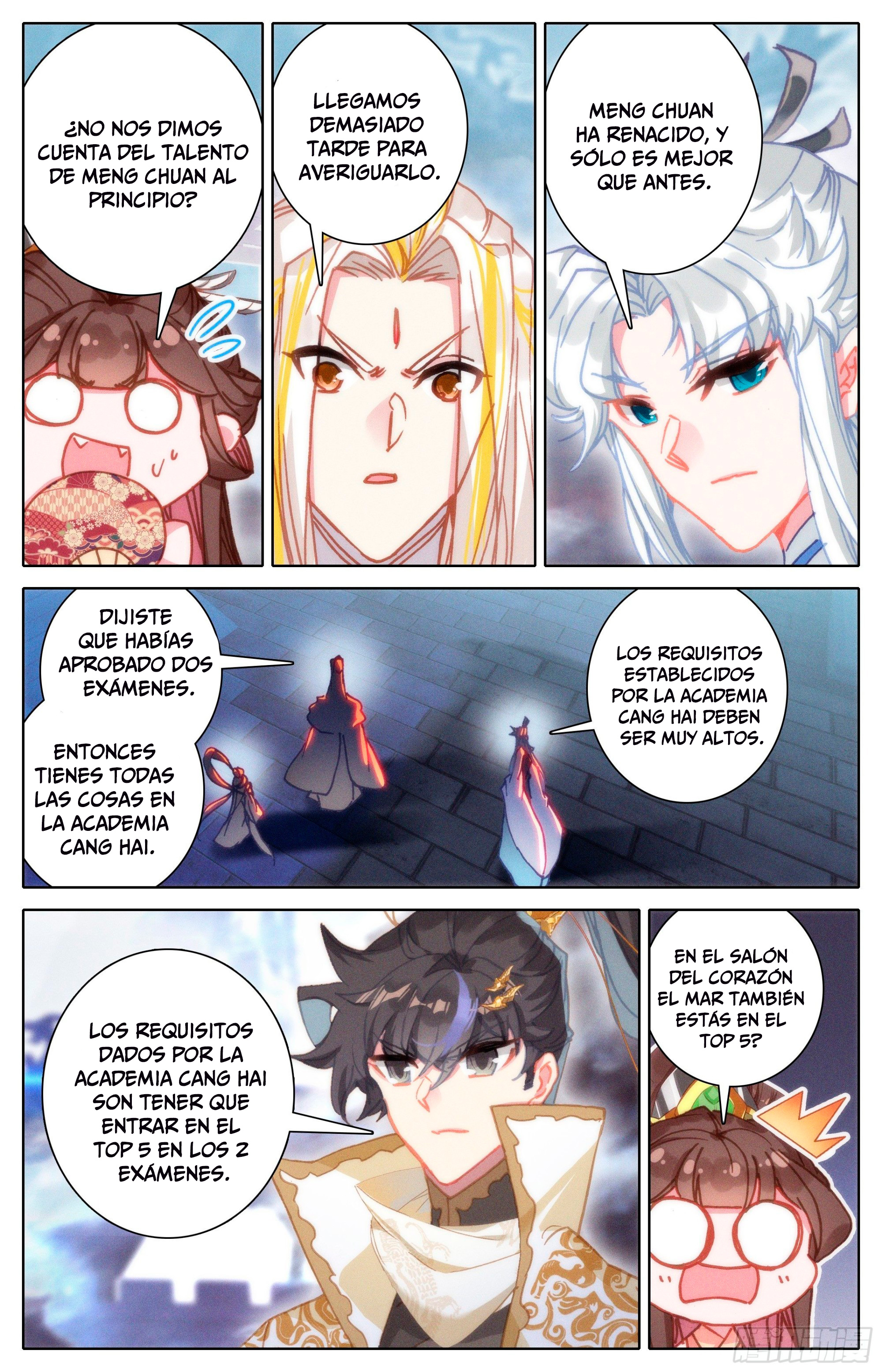 Read El Legado del Firmamento Azul_ Eternidad Suprema ES Manga Online