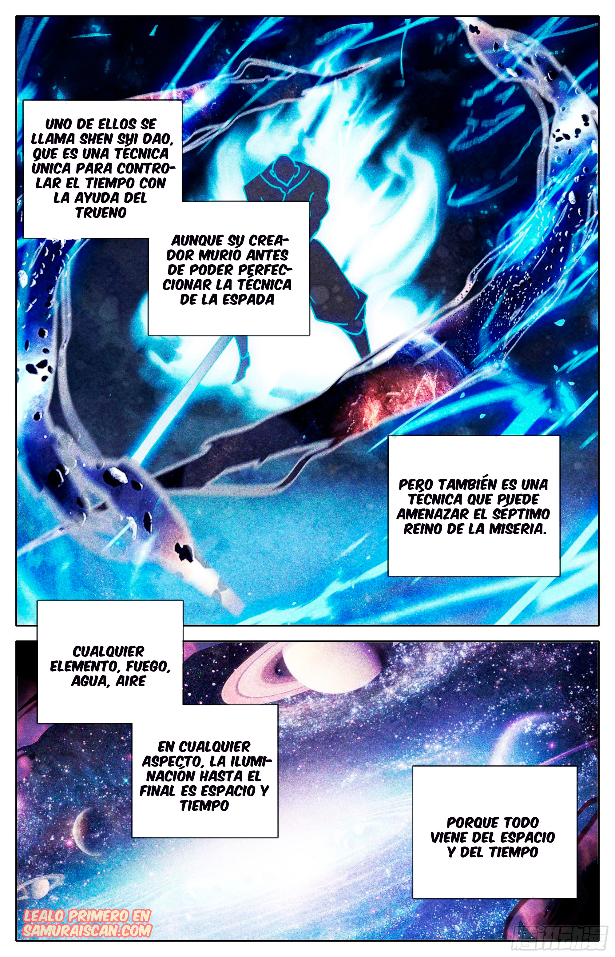 Read El Legado del Firmamento Azul_ Eternidad Suprema ES Manga Online