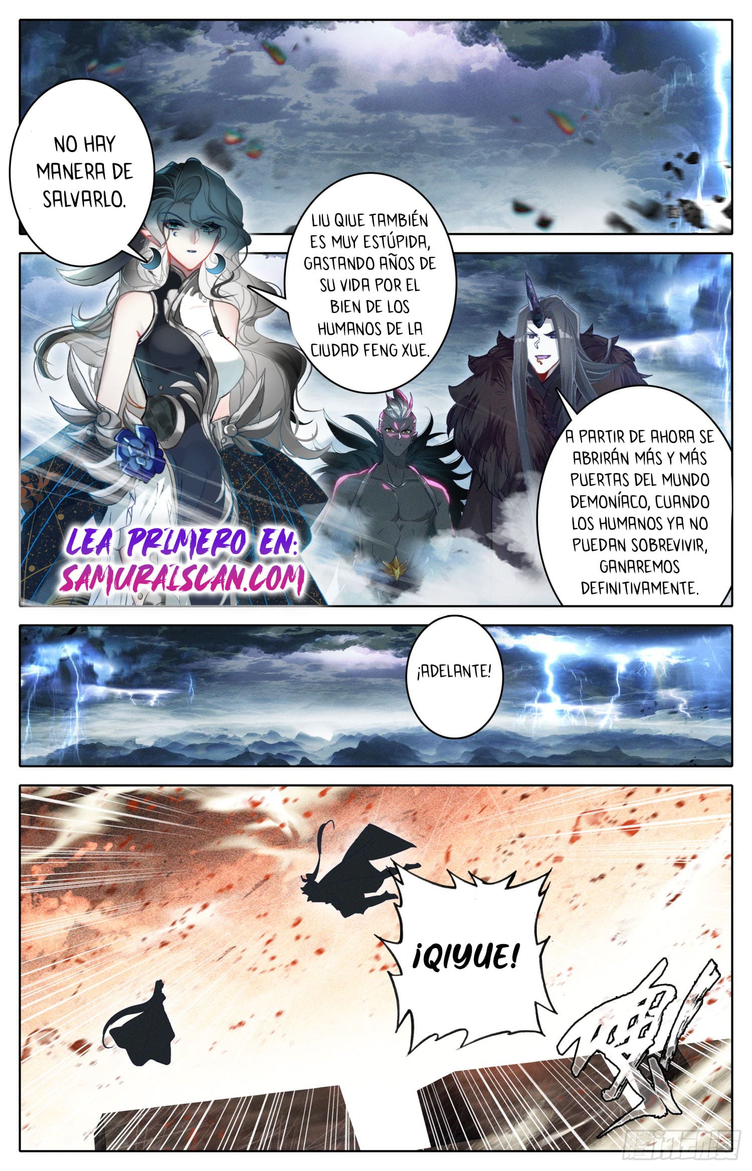 Read El Legado del Firmamento Azul_ Eternidad Suprema ES Manga Online