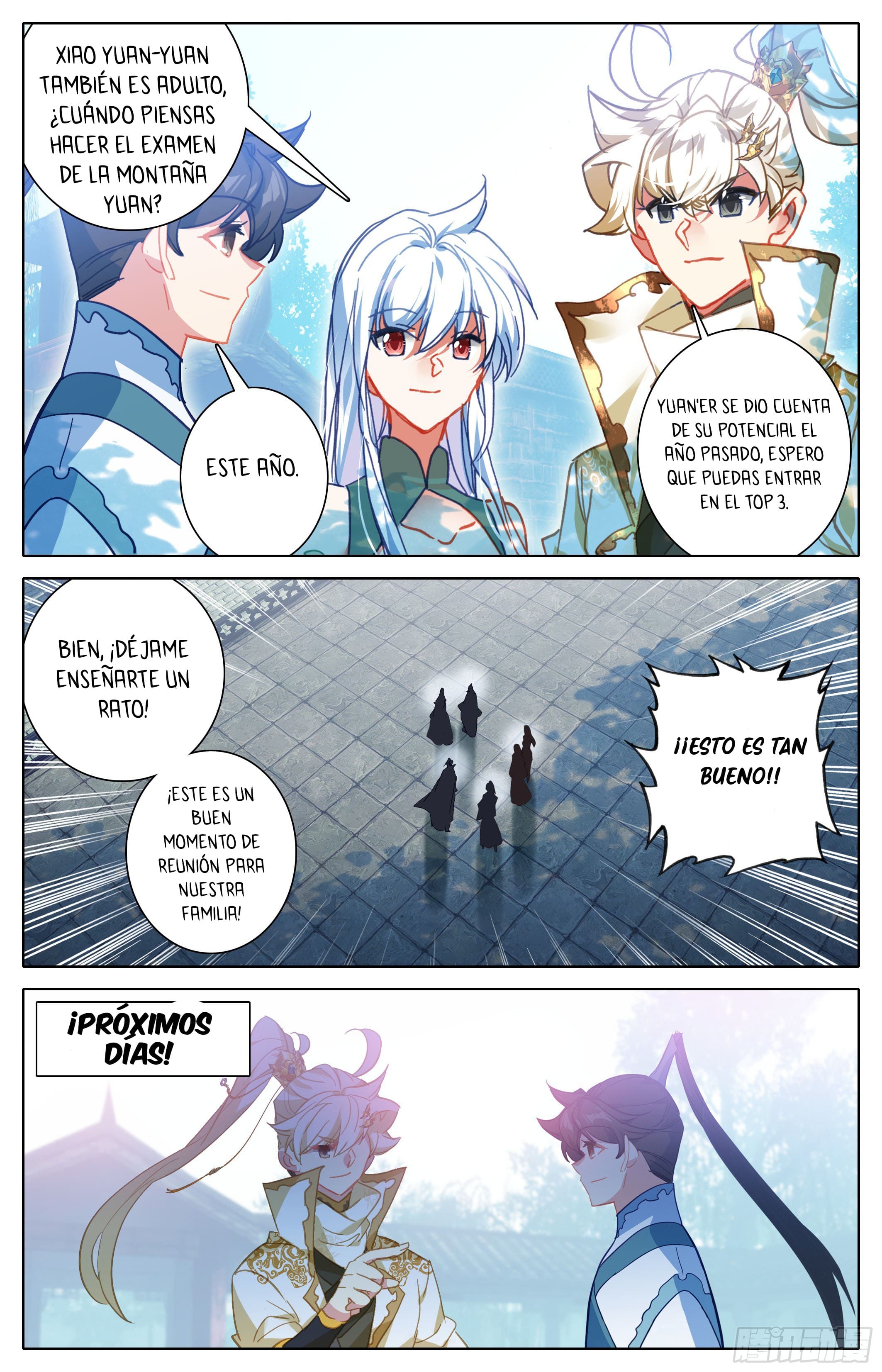 Read El Legado del Firmamento Azul_ Eternidad Suprema ES Manga Online