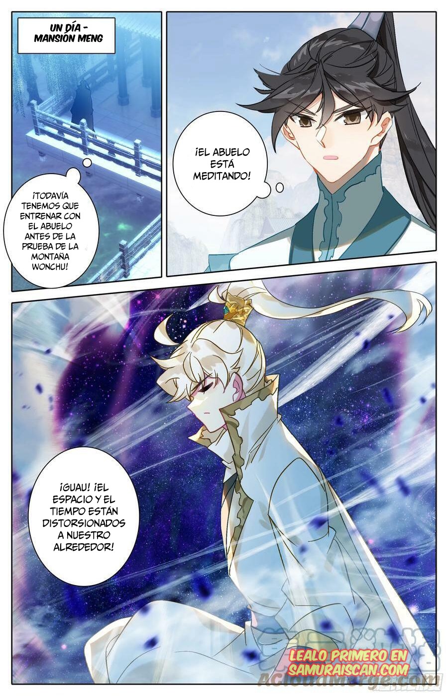 Read El Legado del Firmamento Azul_ Eternidad Suprema ES Manga Online