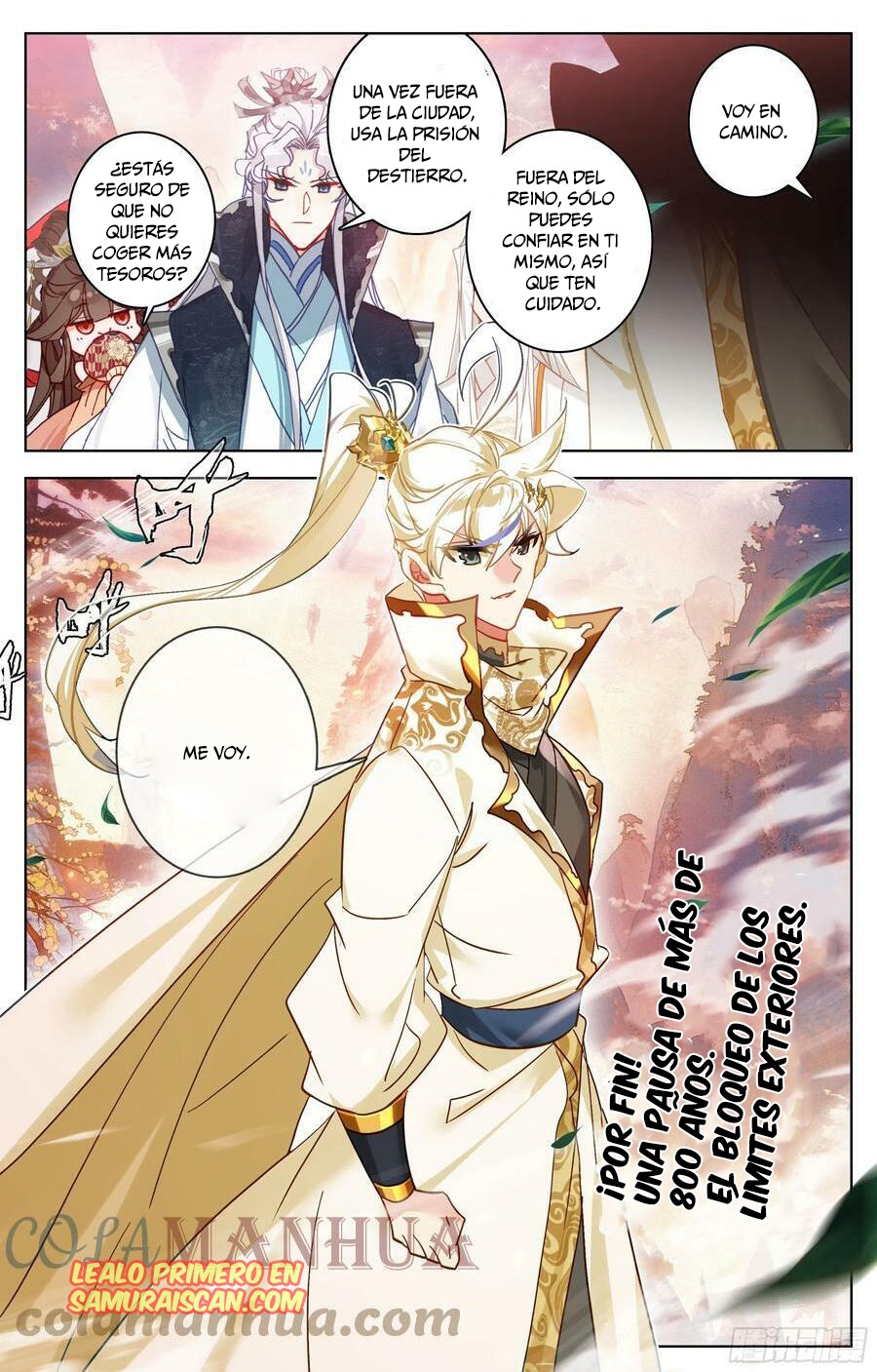 Read El Legado del Firmamento Azul_ Eternidad Suprema ES Manga Online