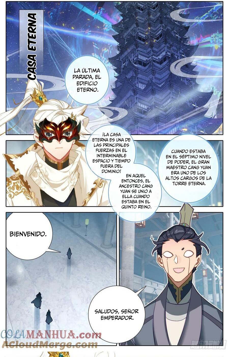 Read El Legado del Firmamento Azul_ Eternidad Suprema ES Manga Online