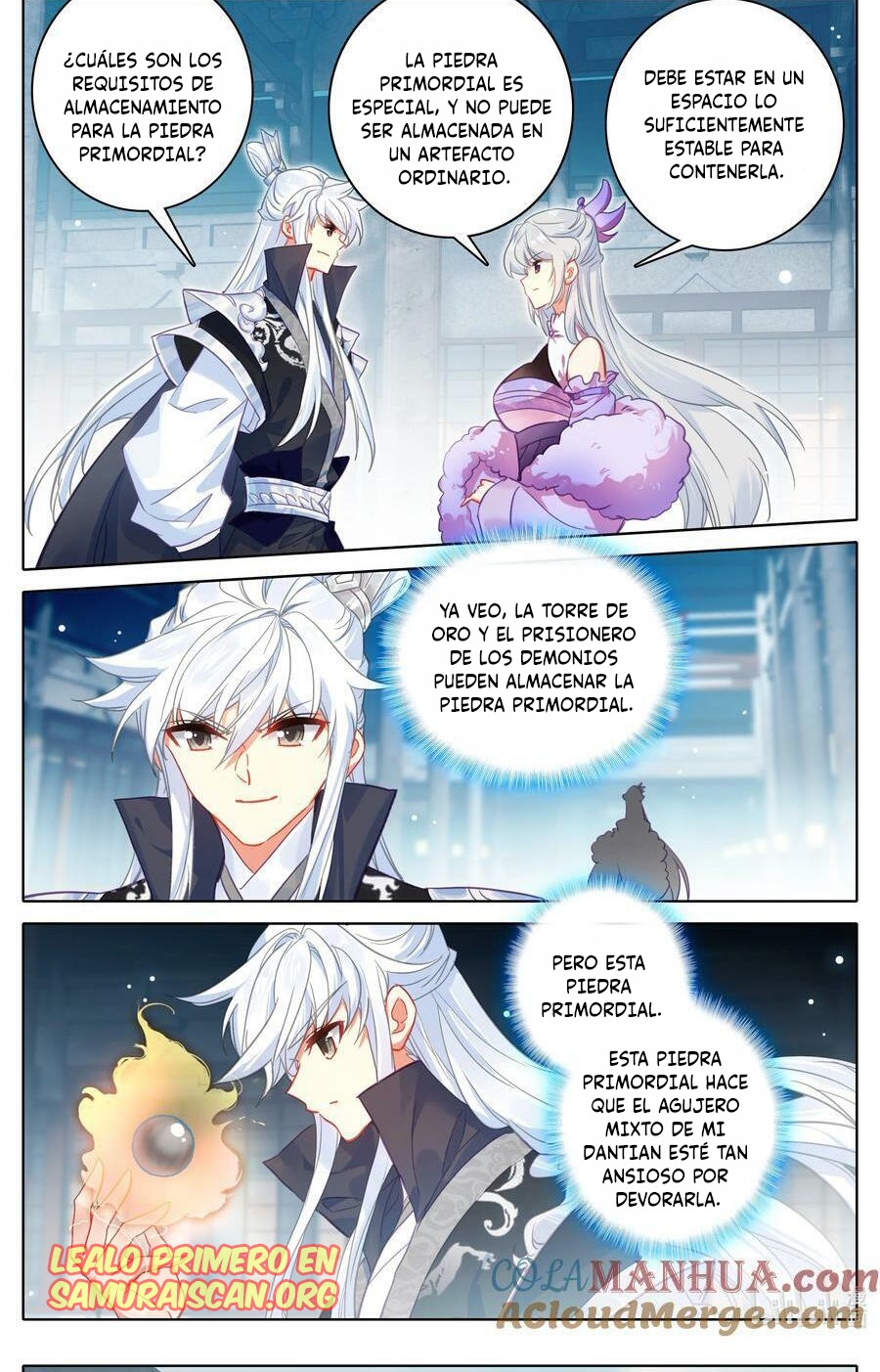 Read El Legado del Firmamento Azul_ Eternidad Suprema ES Manga Online