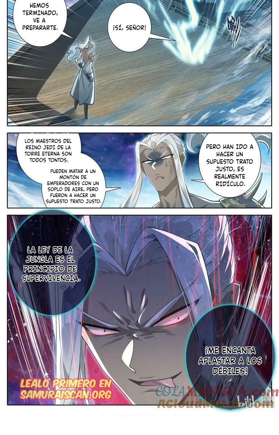 Read El Legado del Firmamento Azul_ Eternidad Suprema ES Manga Online