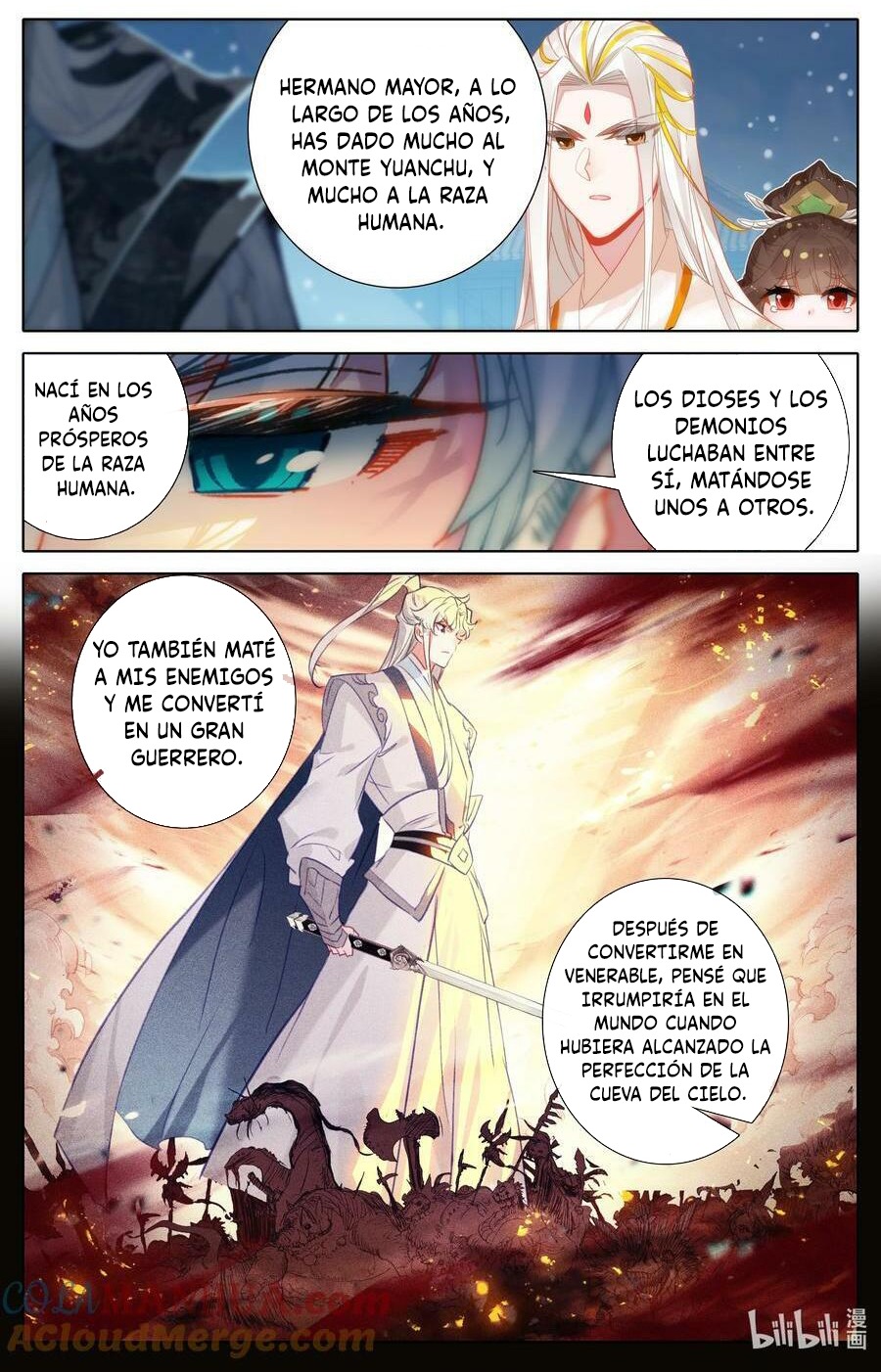 Read El Legado del Firmamento Azul_ Eternidad Suprema ES Manga Online