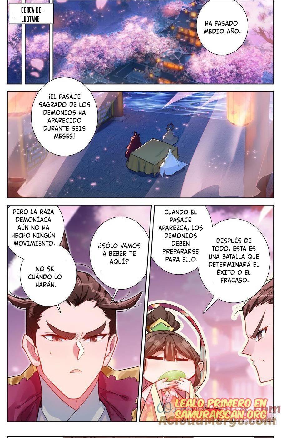 Read El Legado del Firmamento Azul_ Eternidad Suprema ES Manga Online