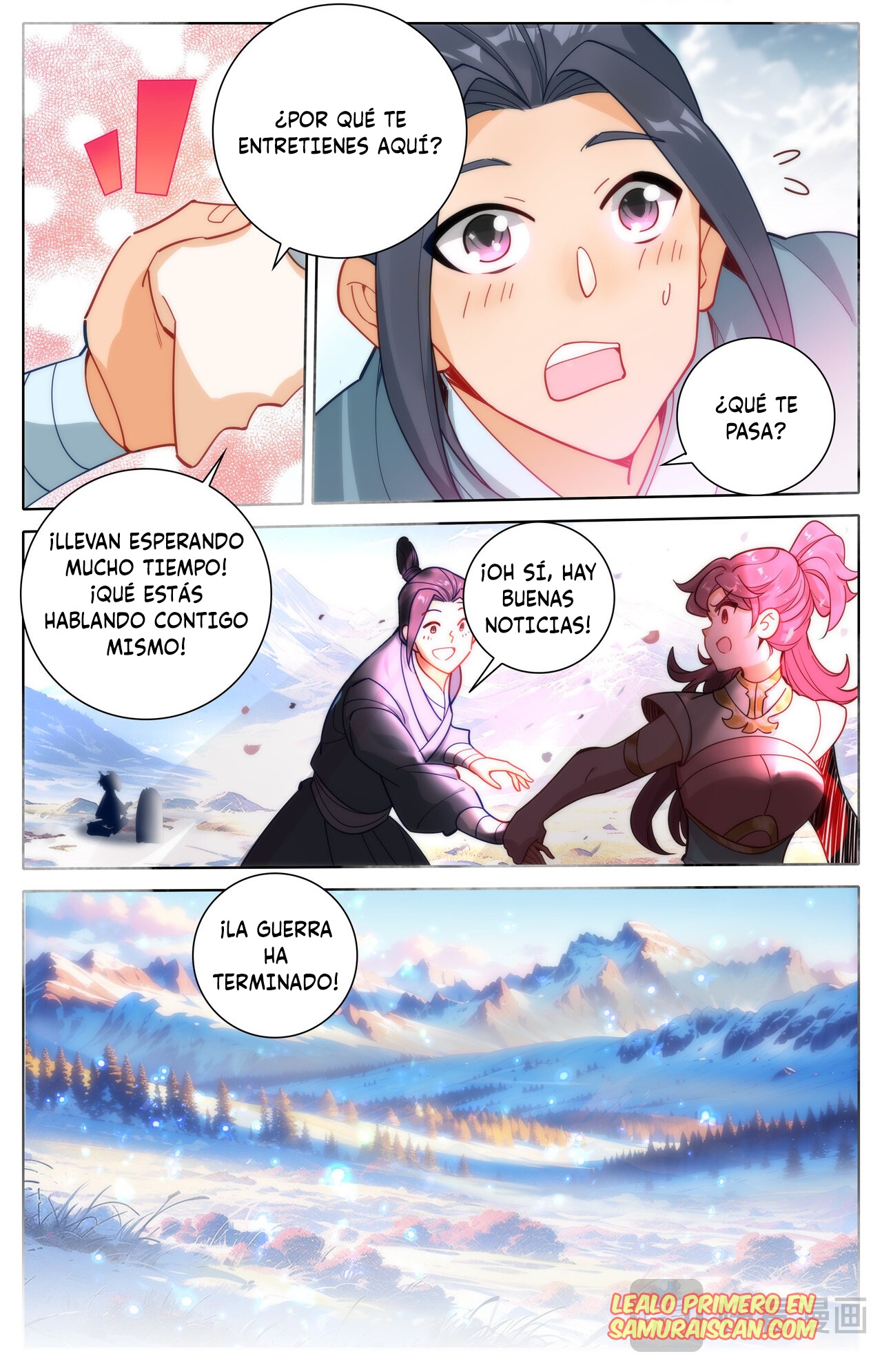 Read El Legado del Firmamento Azul_ Eternidad Suprema ES Manga Online