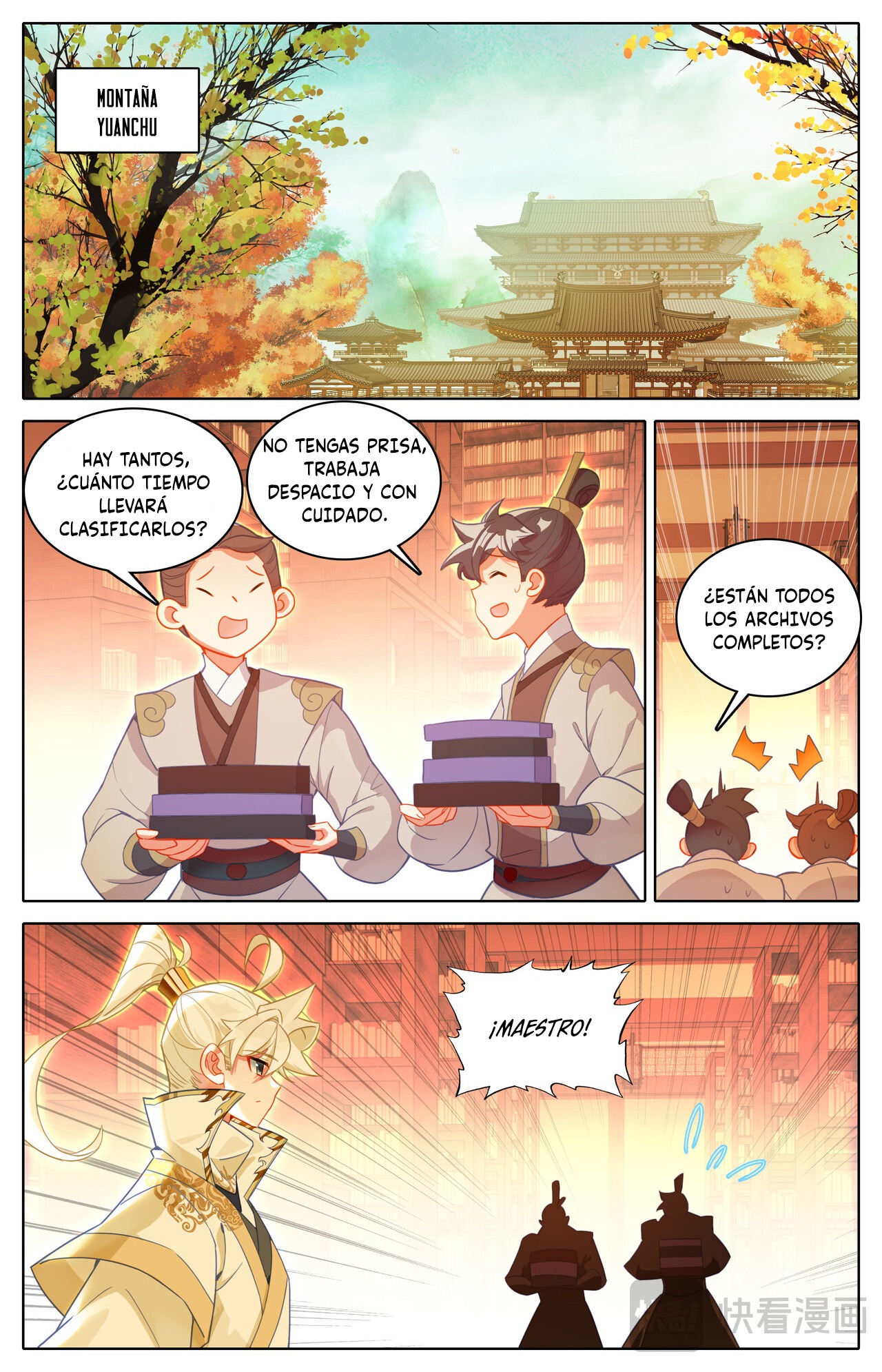 Read El Legado del Firmamento Azul_ Eternidad Suprema ES Manga Online