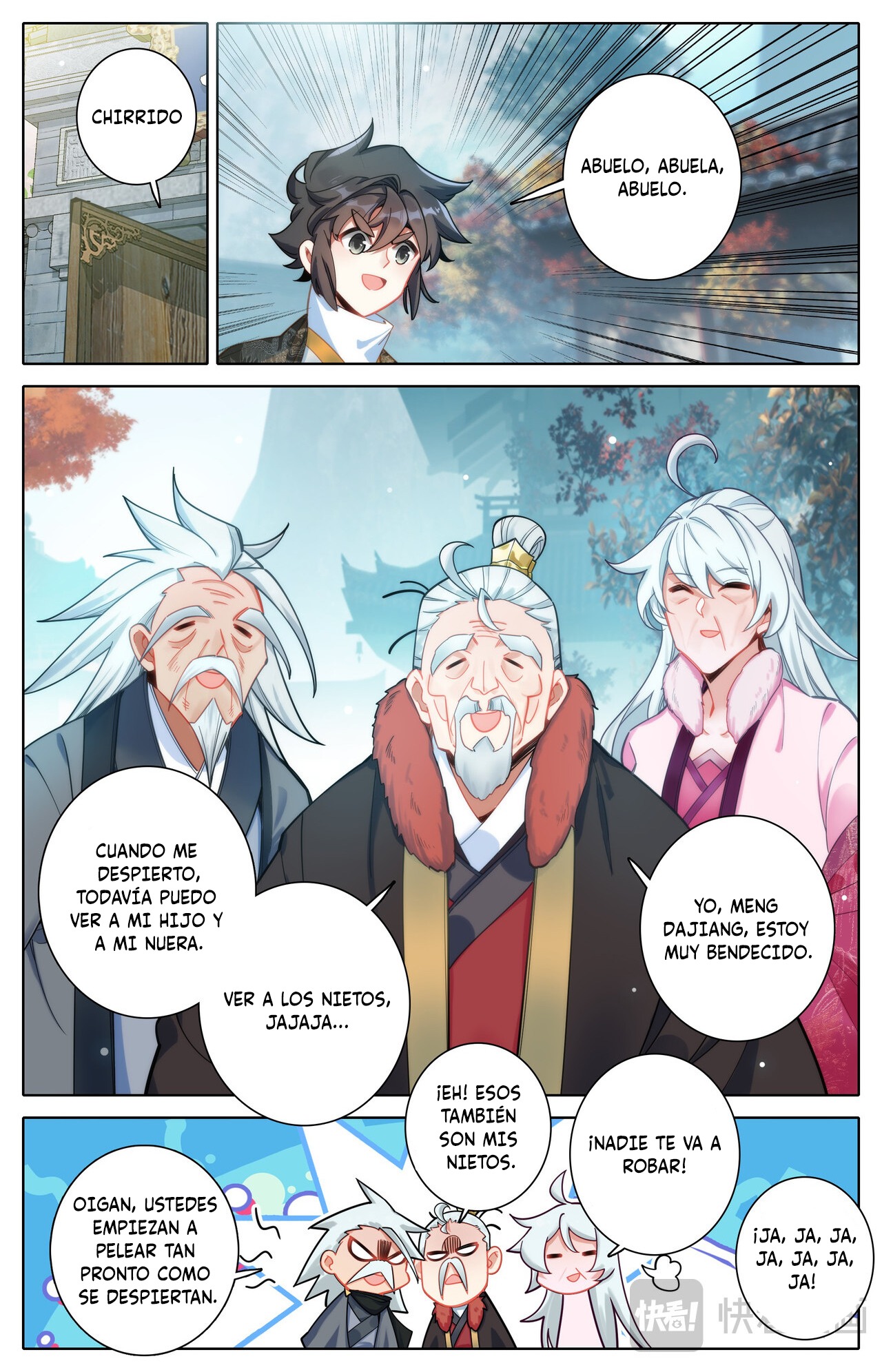 Read El Legado del Firmamento Azul_ Eternidad Suprema ES Manga Online