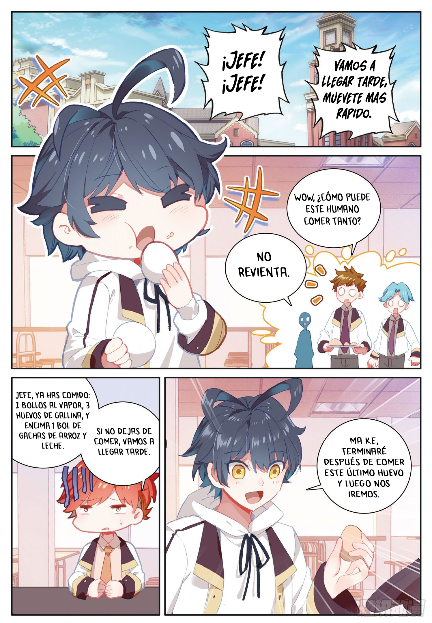 Read El Protector de los Reinos Celestiales ES Manga Online