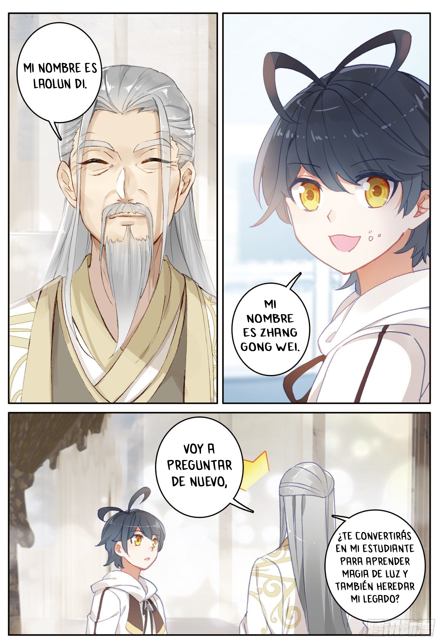Read El Protector de los Reinos Celestiales ES Manga Online