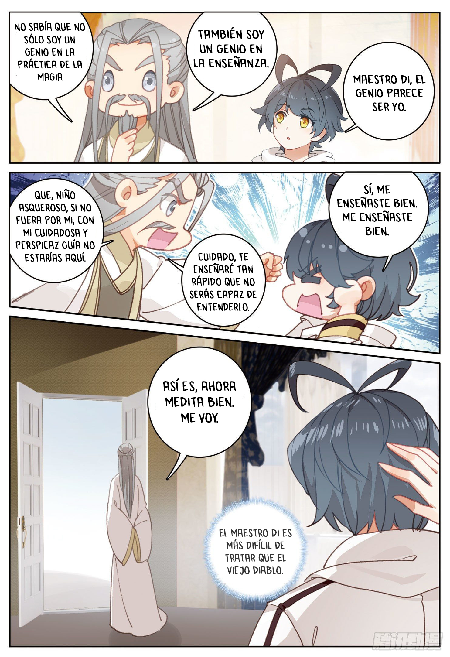 Read El Protector de los Reinos Celestiales ES Manga Online