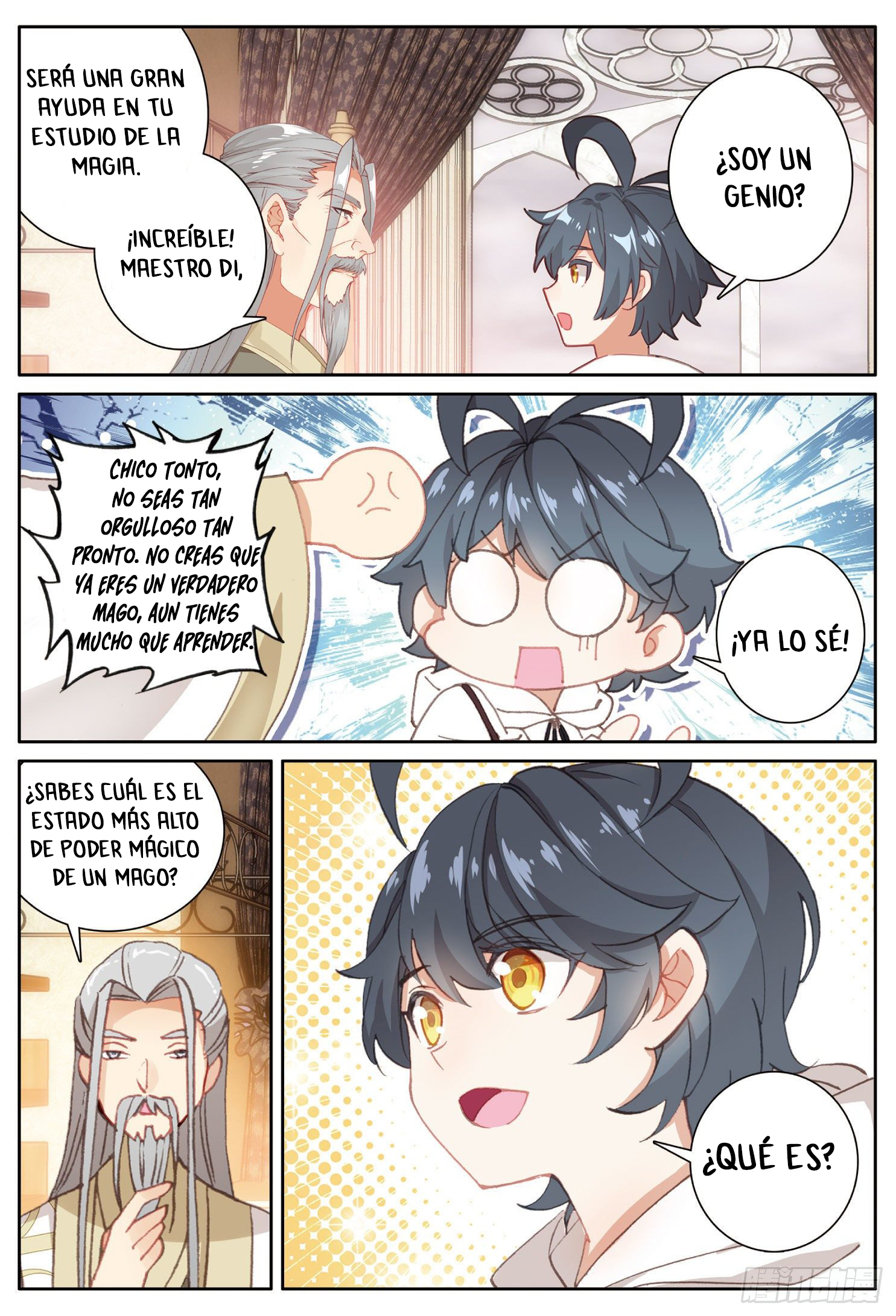 Read El Protector de los Reinos Celestiales ES Manga Online