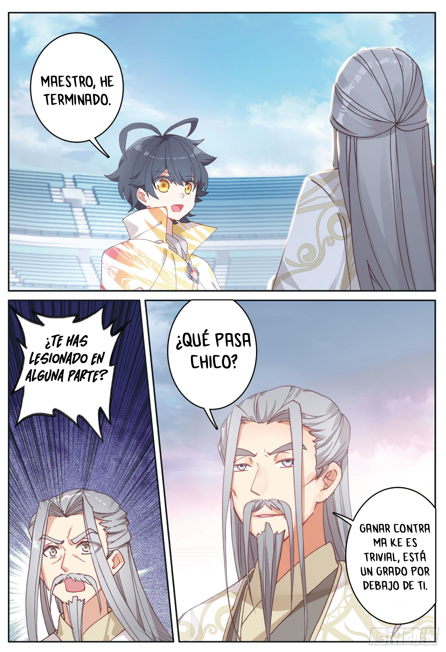 Read El Protector de los Reinos Celestiales ES Manga Online