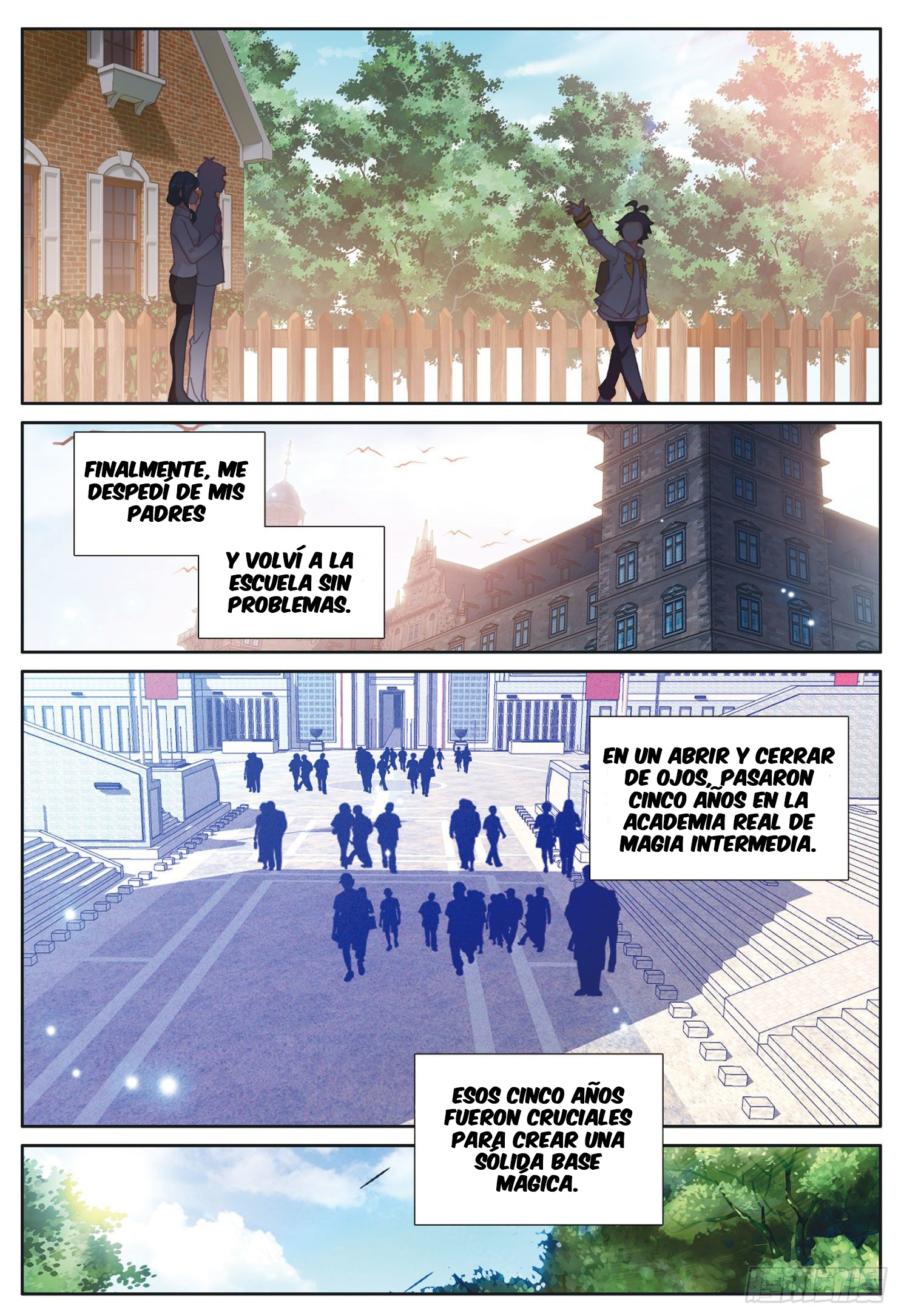 Read El Protector de los Reinos Celestiales ES Manga Online