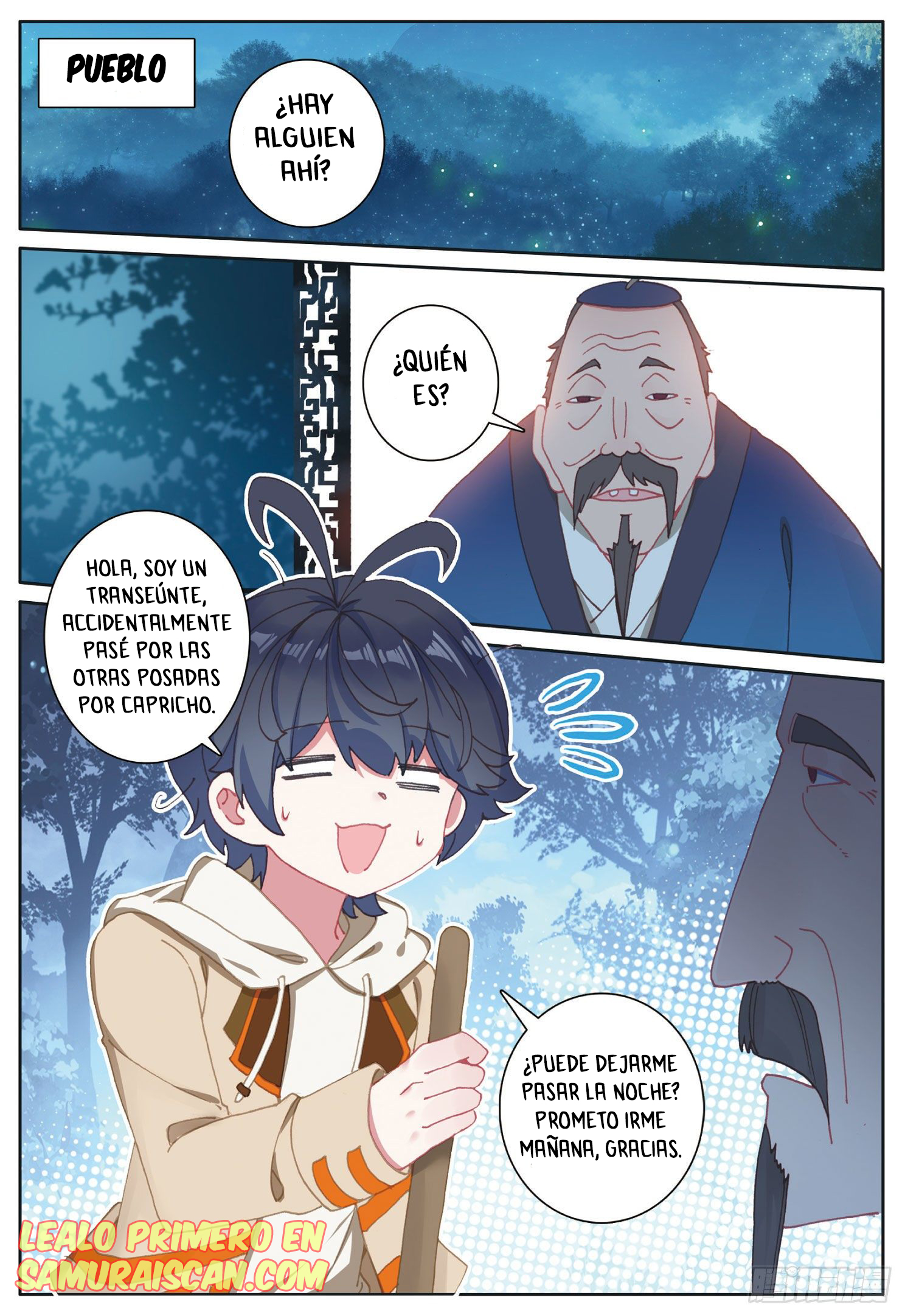 Read El Protector de los Reinos Celestiales ES Manga Online