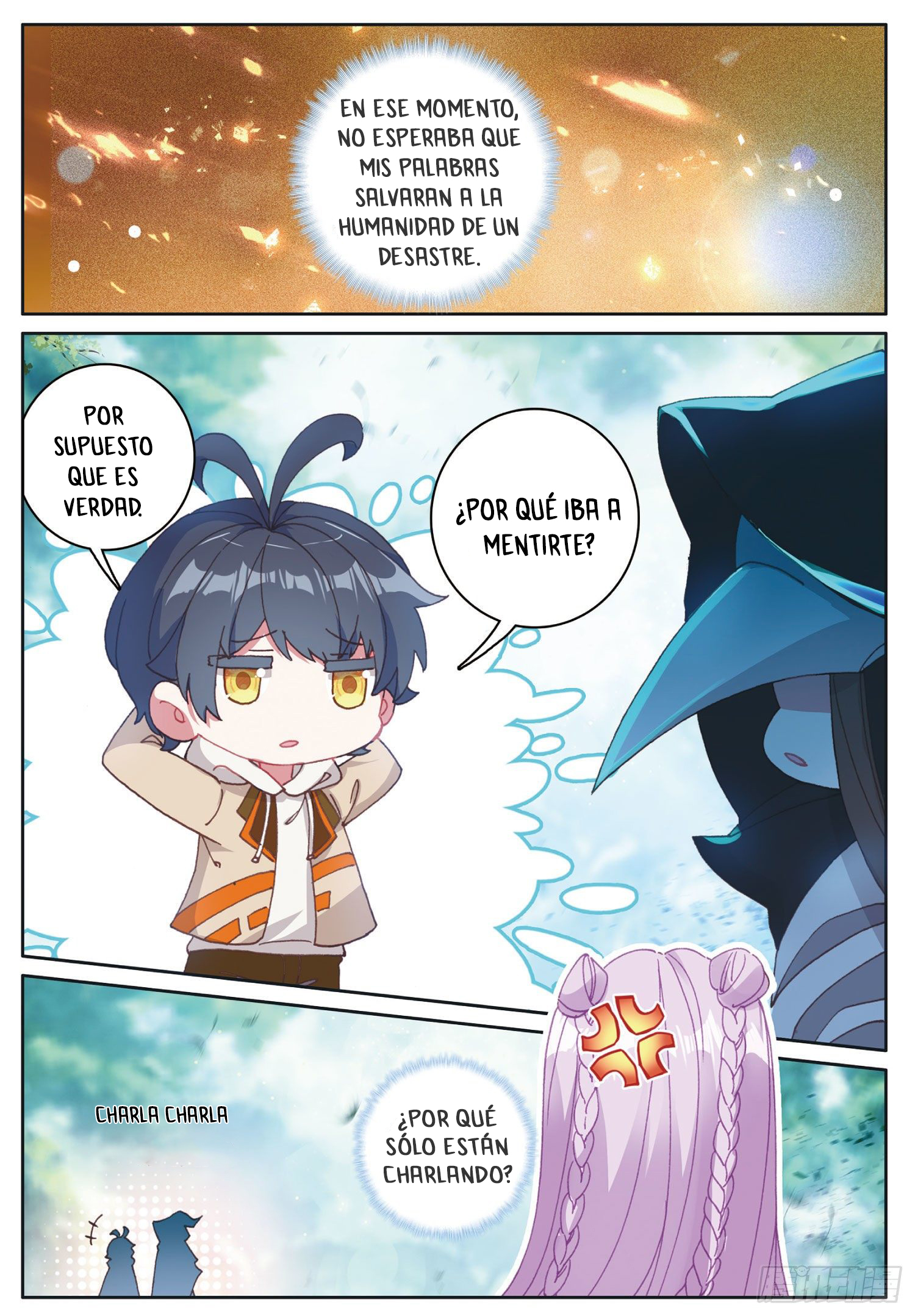 Read El Protector de los Reinos Celestiales ES Manga Online