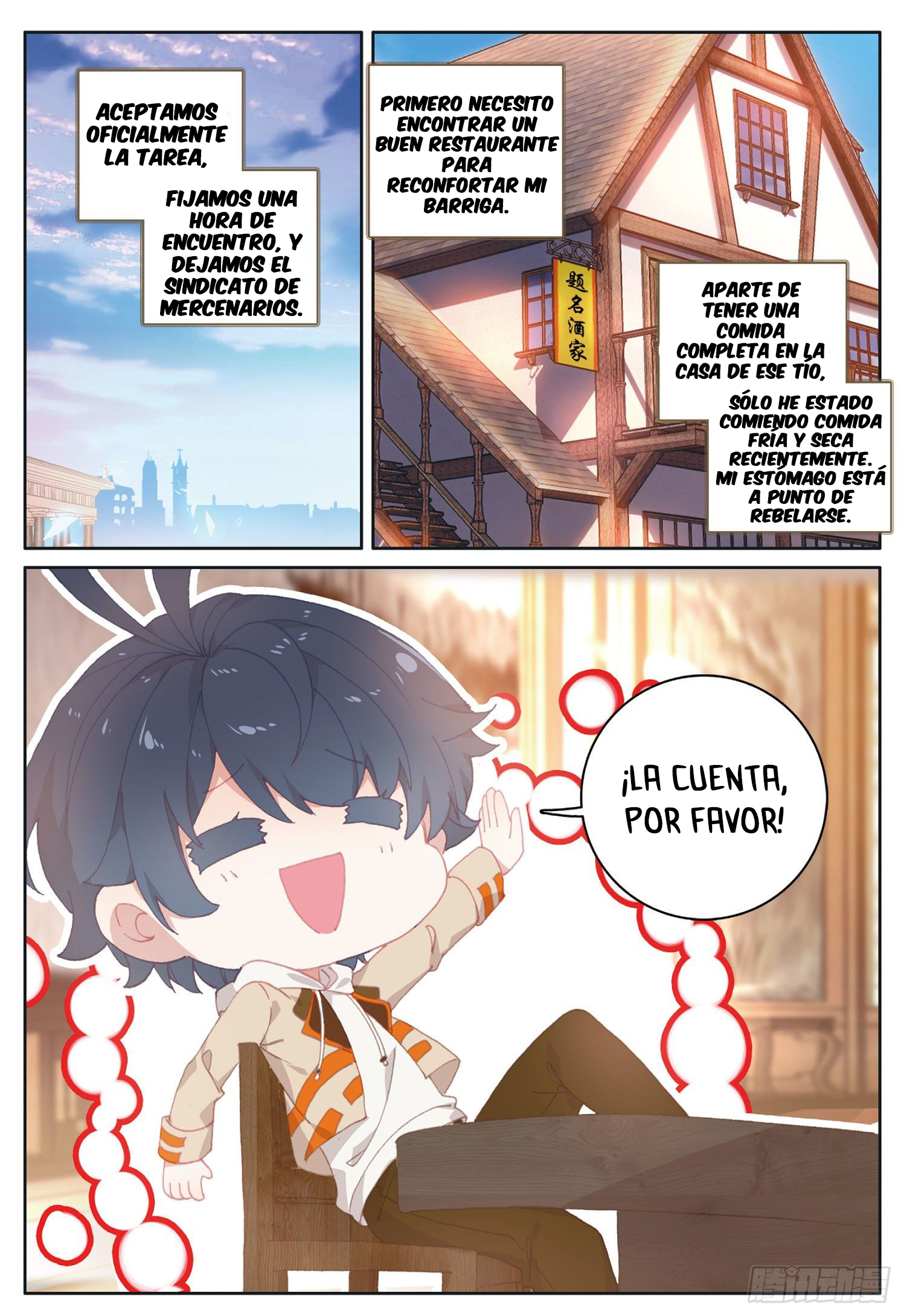 Read El Protector de los Reinos Celestiales ES Manga Online