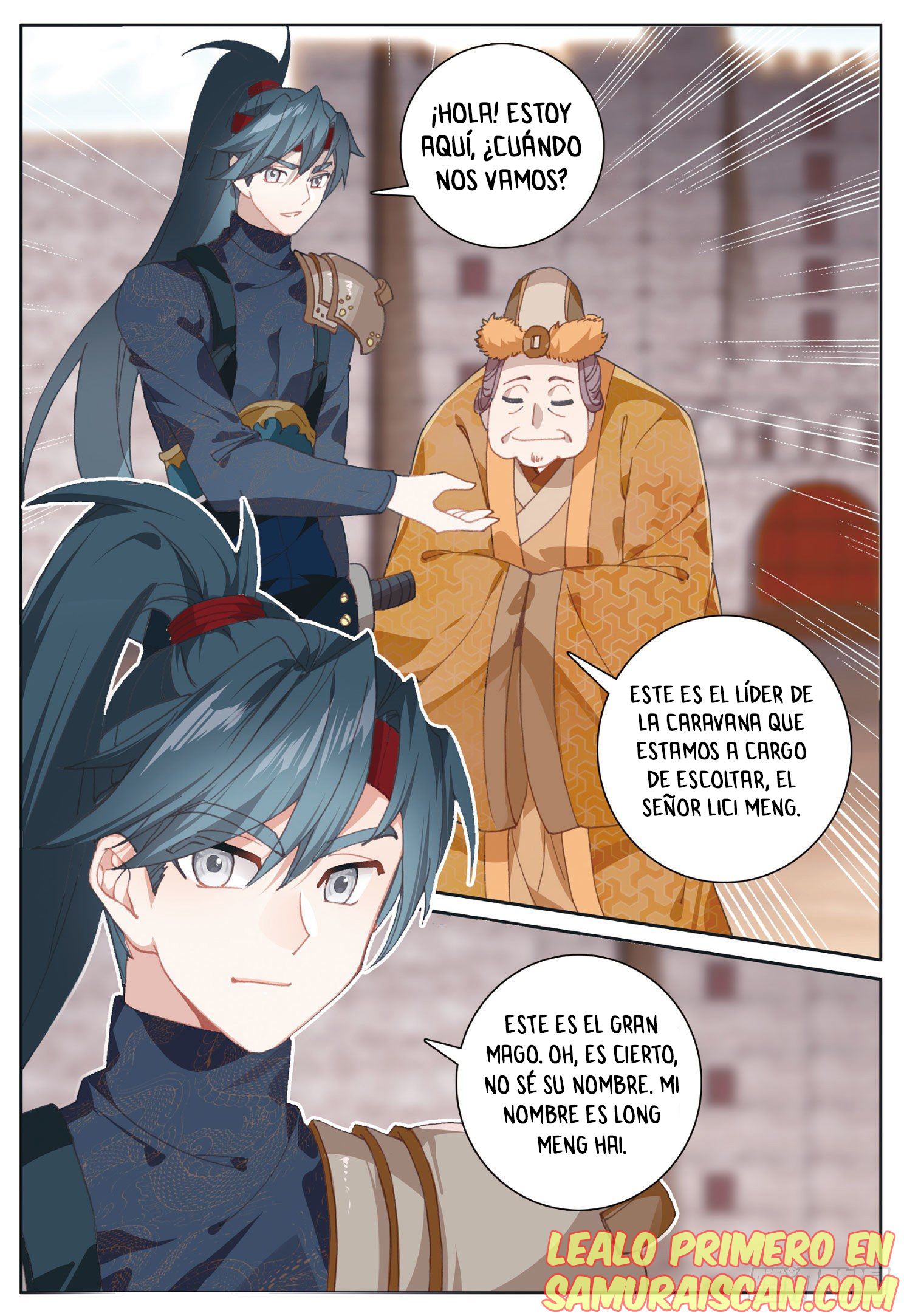 Read El Protector de los Reinos Celestiales ES Manga Online