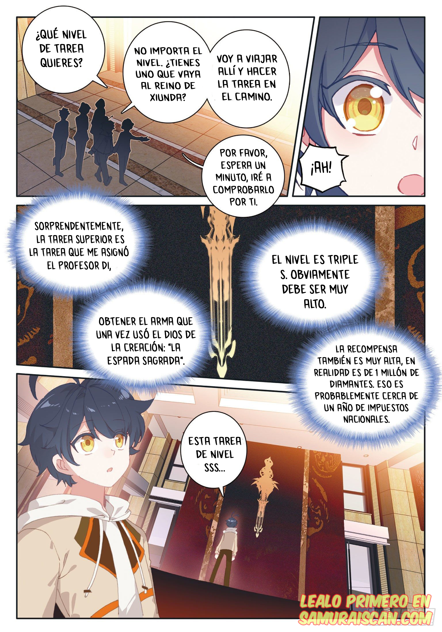 Read El Protector de los Reinos Celestiales ES Manga Online