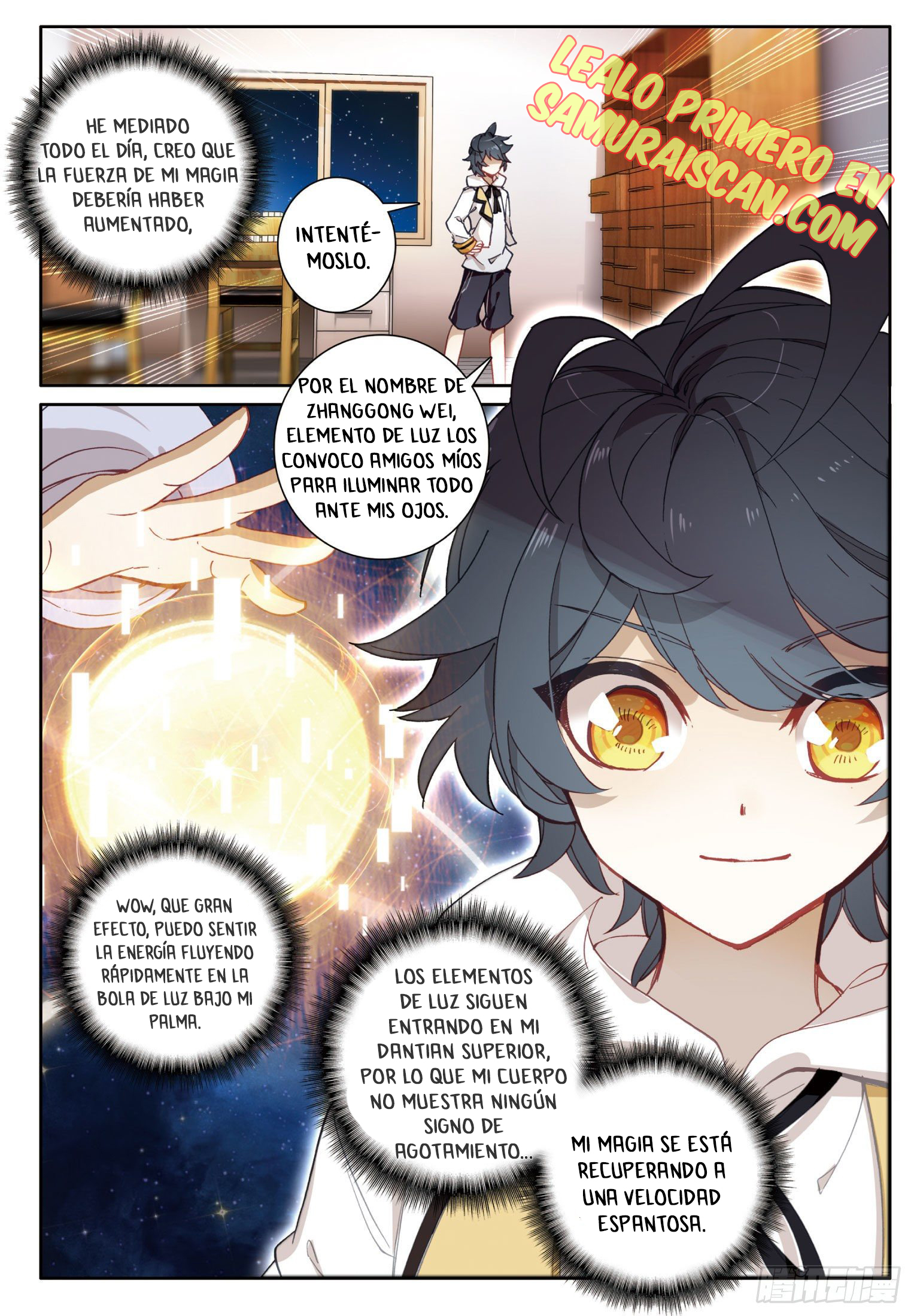 Read El Protector de los Reinos Celestiales ES Manga Online