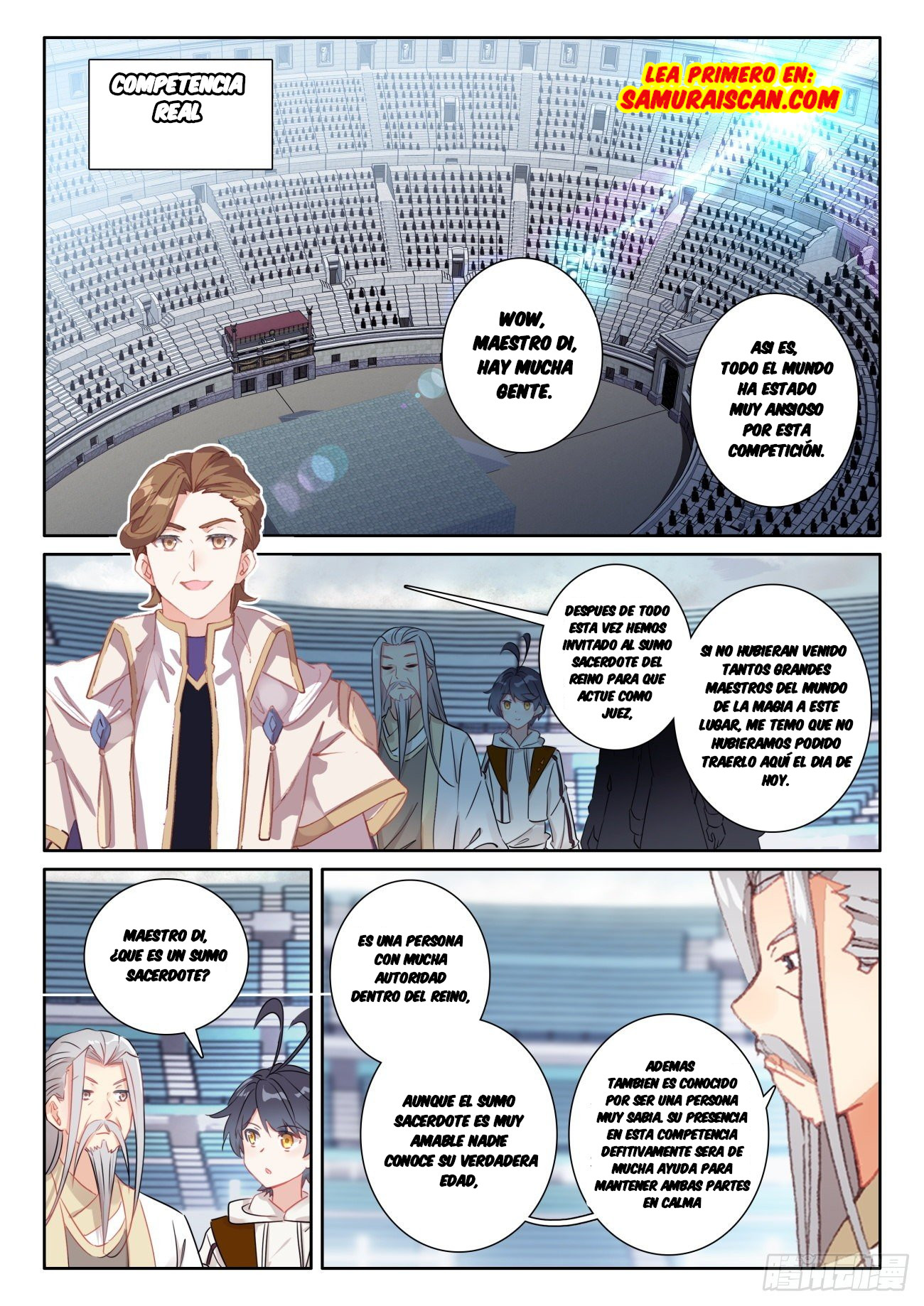 Read El Protector de los Reinos Celestiales ES Manga Online