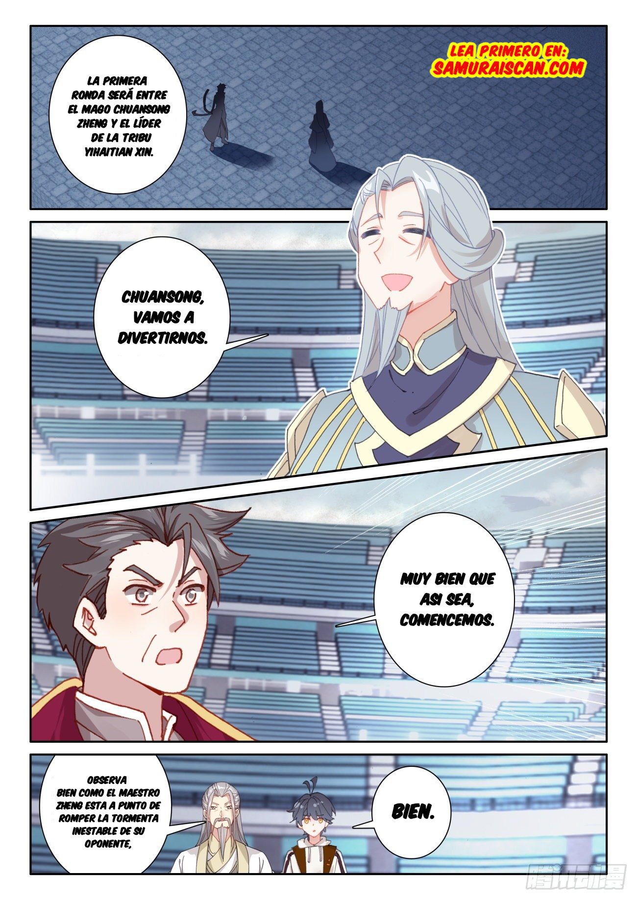 Read El Protector de los Reinos Celestiales ES Manga Online
