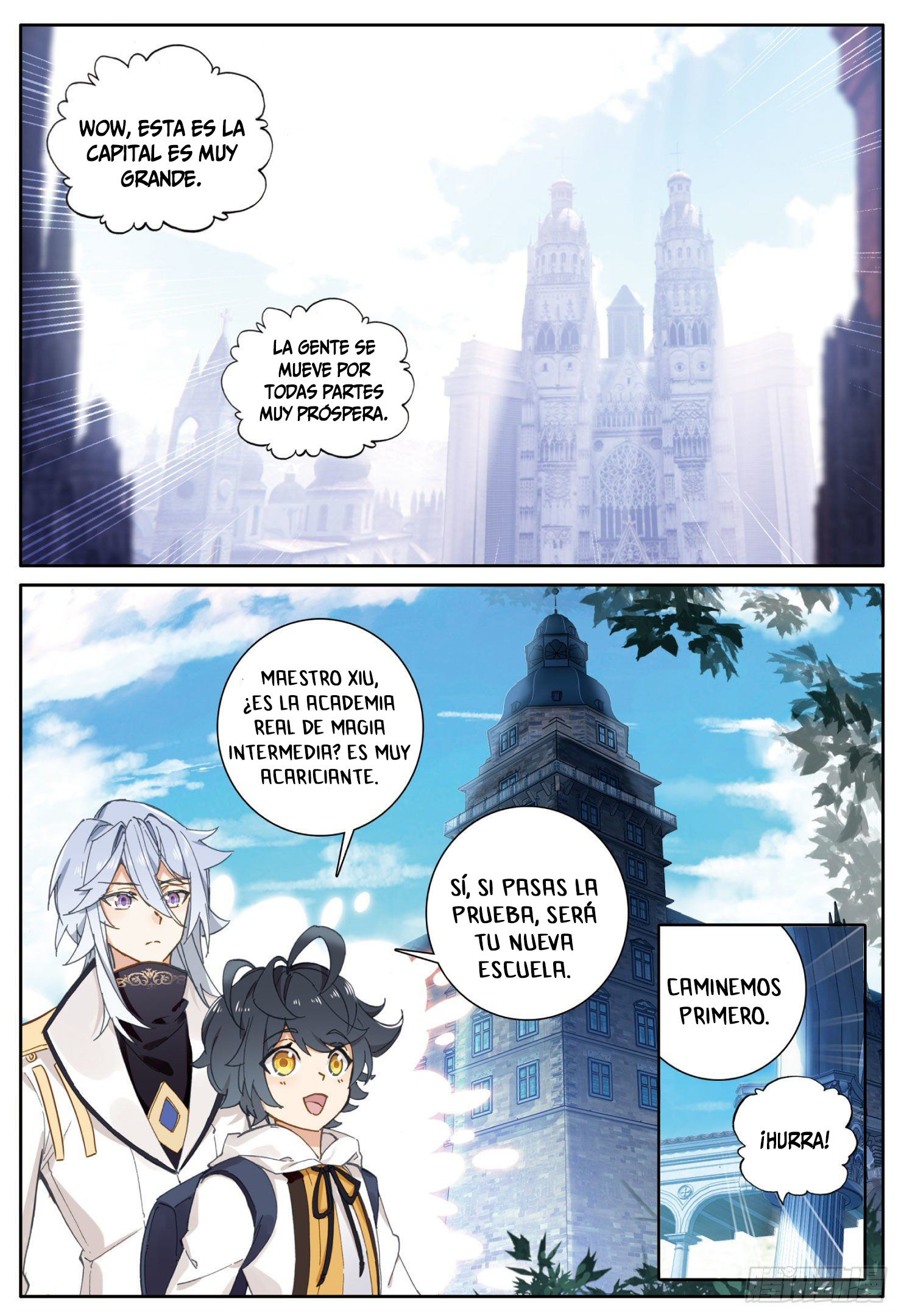 Read El Protector de los Reinos Celestiales ES Manga Online