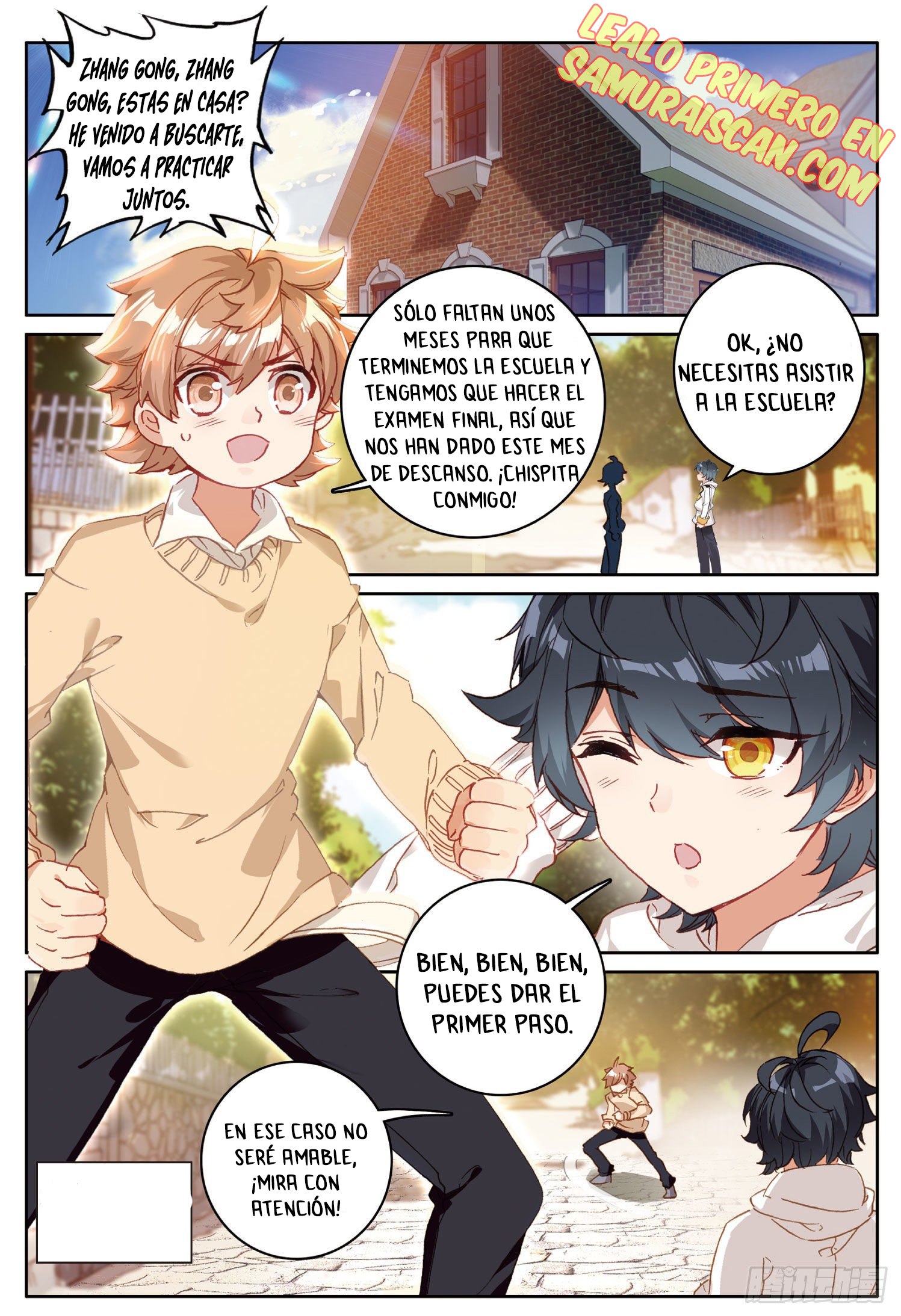 Read El Protector de los Reinos Celestiales ES Manga Online