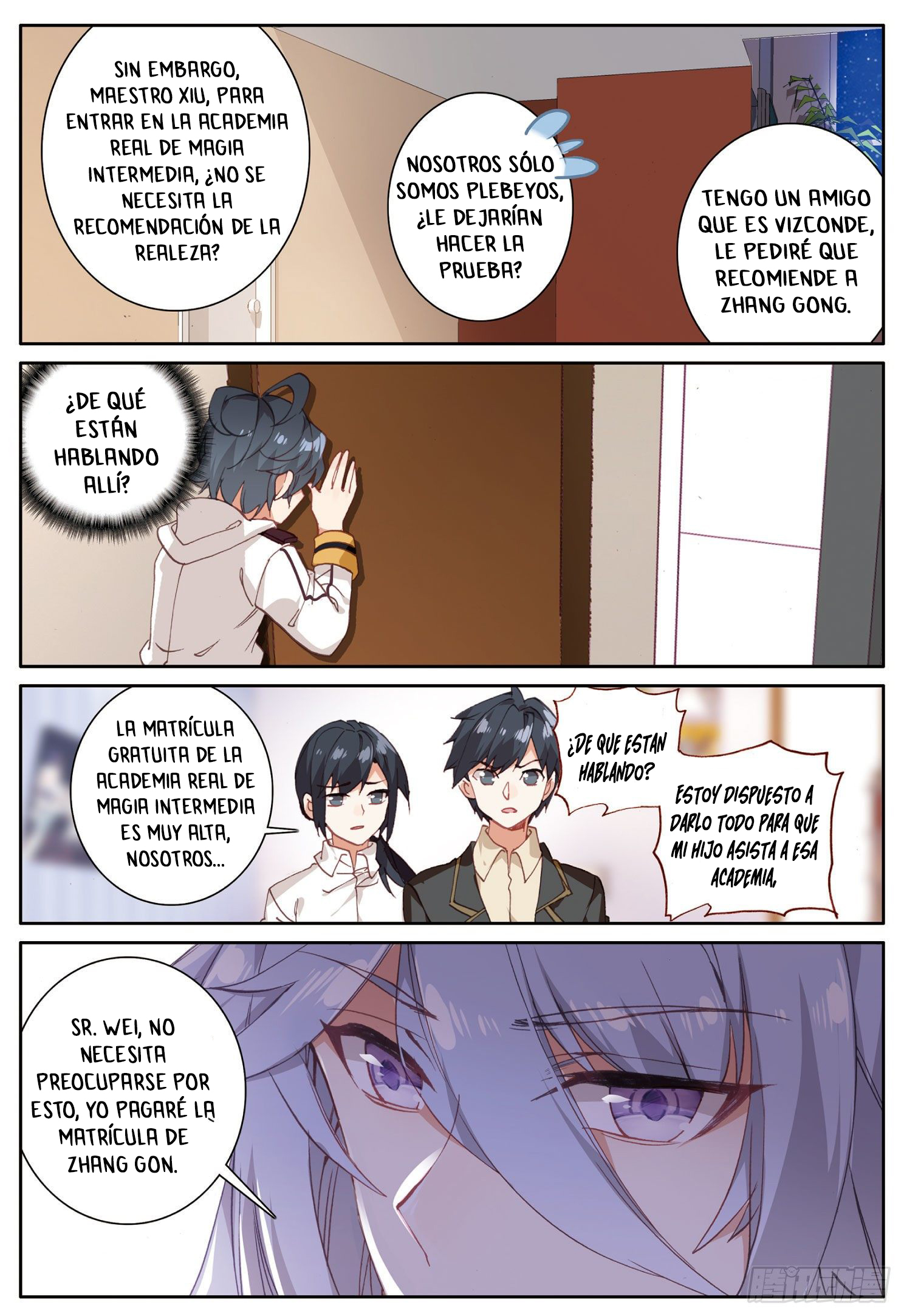 Read El Protector de los Reinos Celestiales ES Manga Online