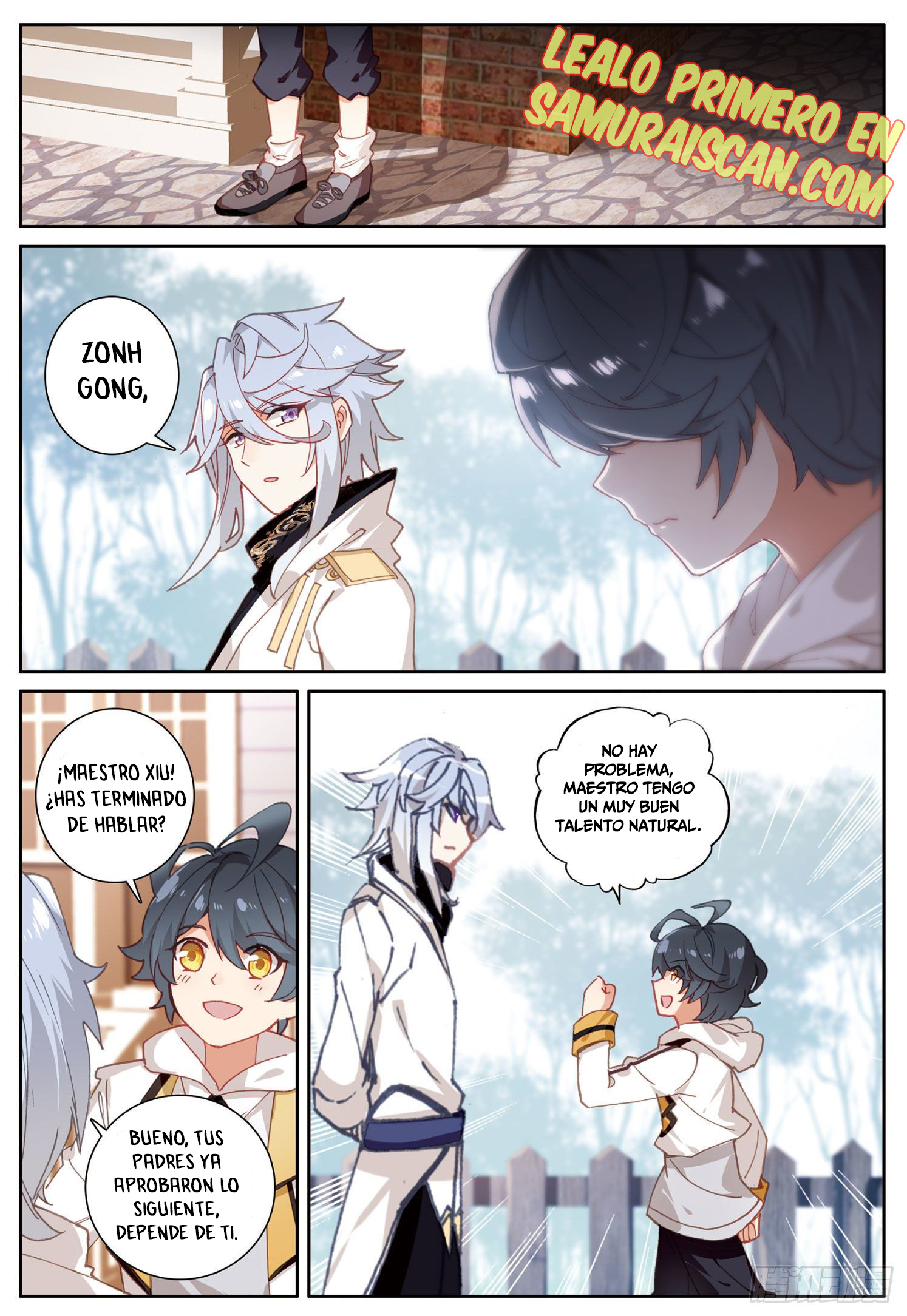 Read El Protector de los Reinos Celestiales ES Manga Online