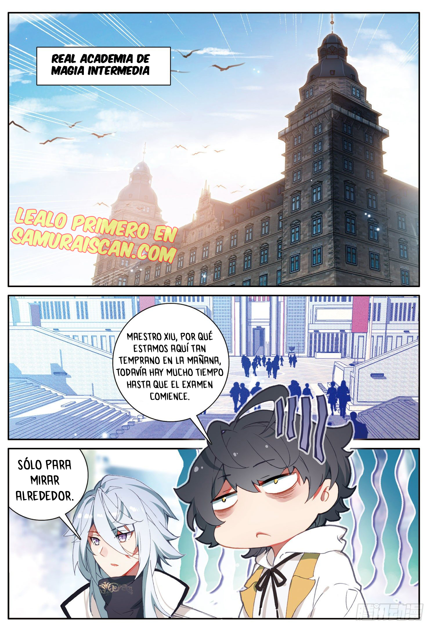 Read El Protector de los Reinos Celestiales ES Manga Online