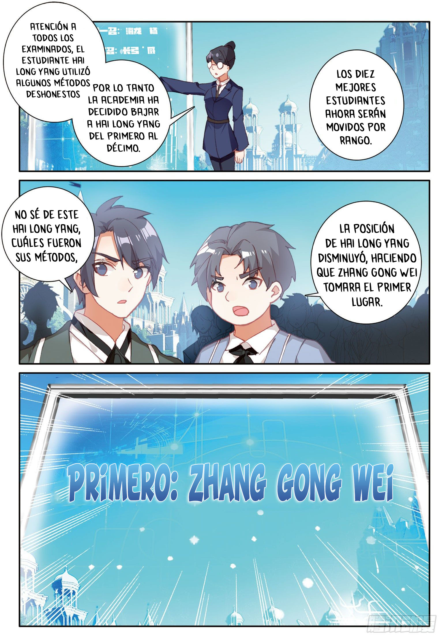 Read El Protector de los Reinos Celestiales ES Manga Online