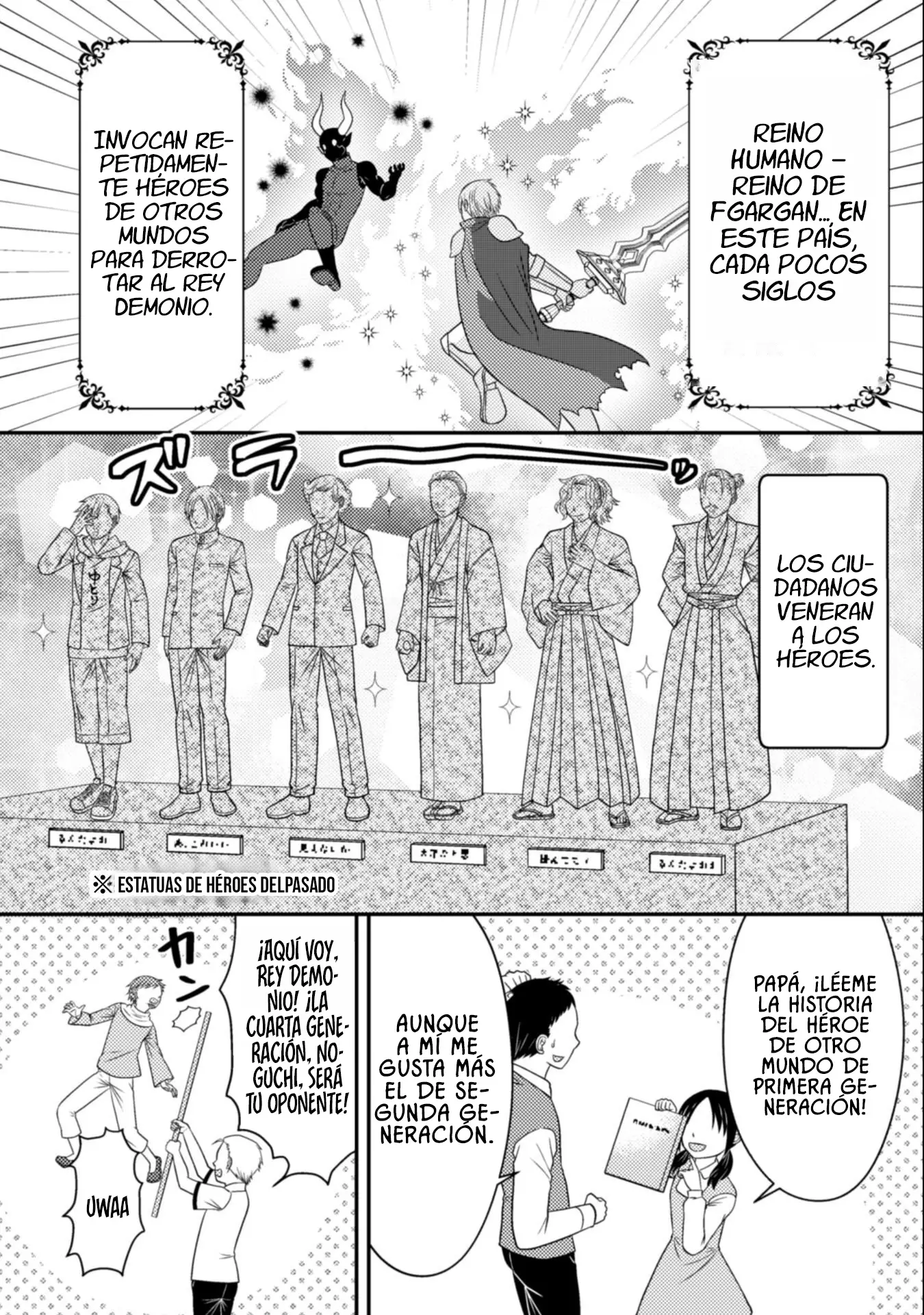 Read El séptimo héroe es el rey demonio ES Manga Online