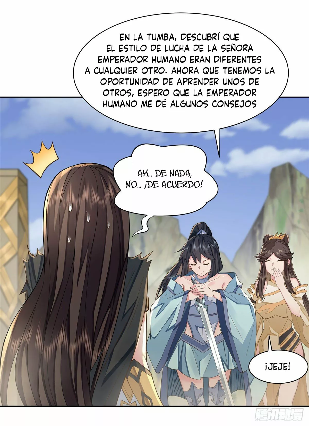 Read Entrené a las Soberanas del Cosmos ES Manga Online