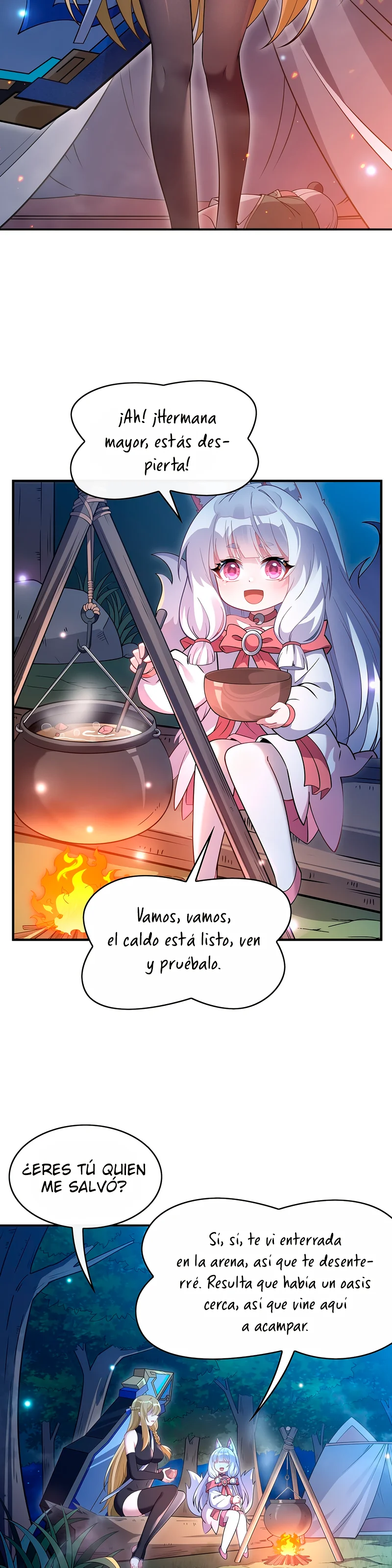 Read Entrené a las Soberanas del Cosmos ES Manga Online