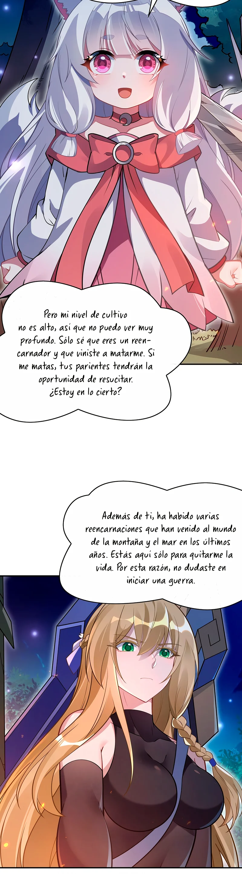 Read Entrené a las Soberanas del Cosmos ES Manga Online