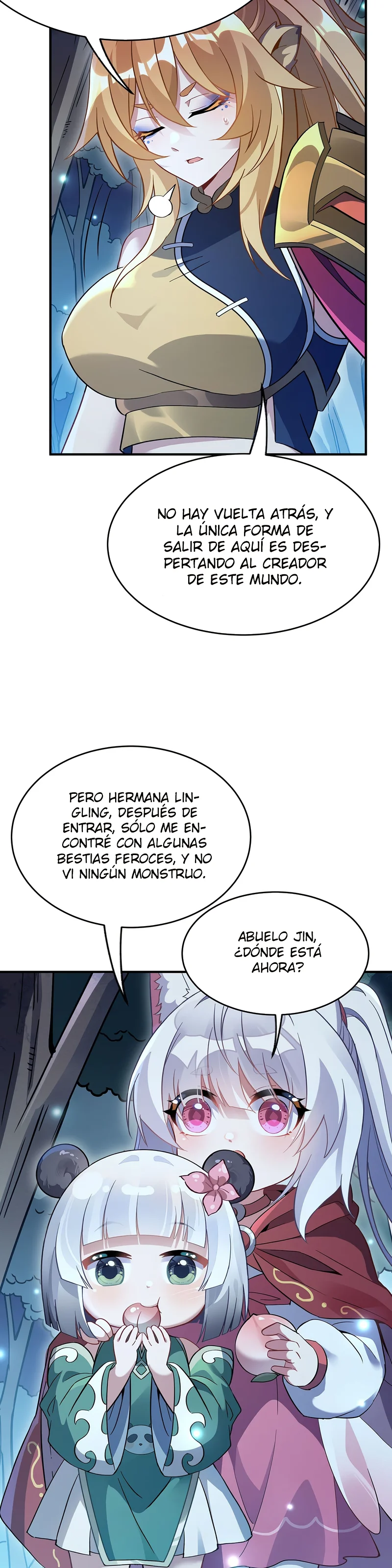 Read Entrené a las Soberanas del Cosmos ES Manga Online