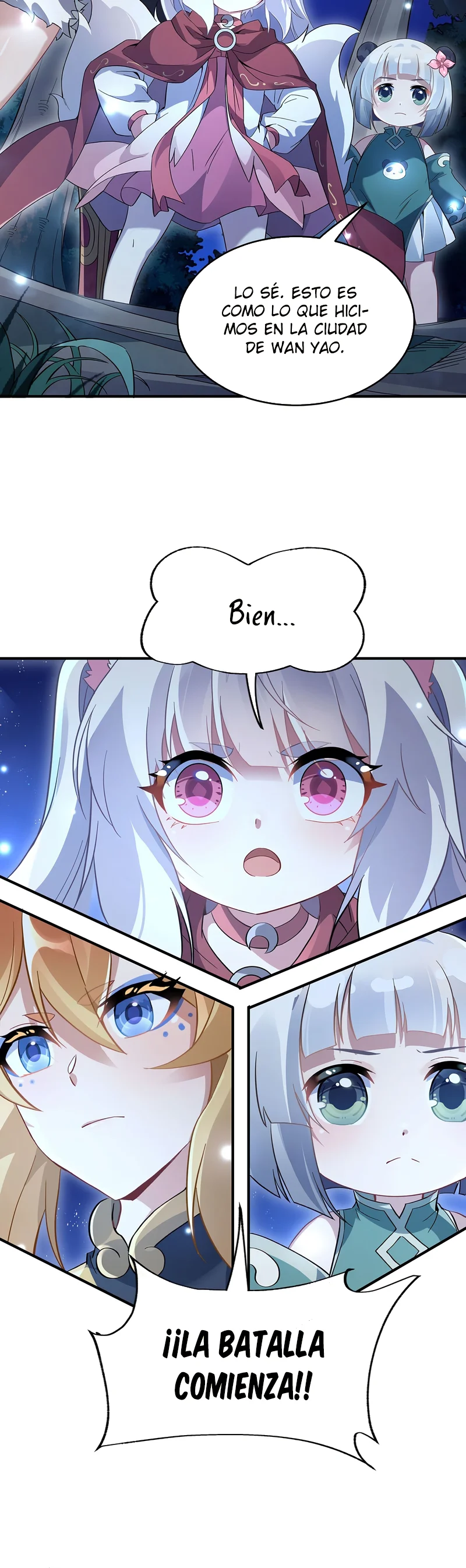 Read Entrené a las Soberanas del Cosmos ES Manga Online