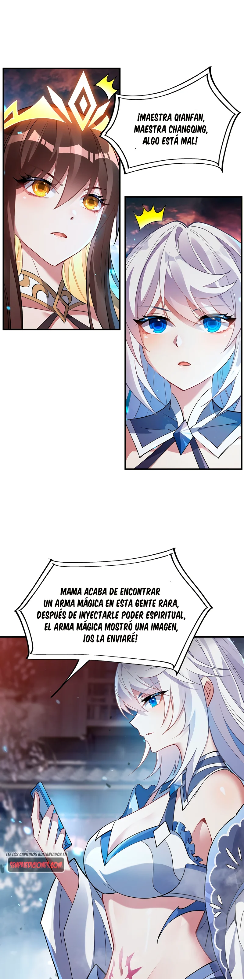 Read Entrené a las Soberanas del Cosmos ES Manga Online