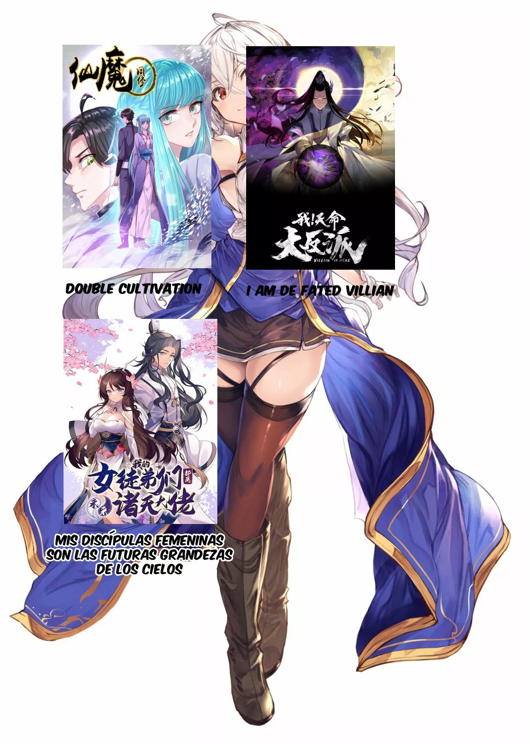 Read Entrené a las Soberanas del Cosmos ES Manga Online