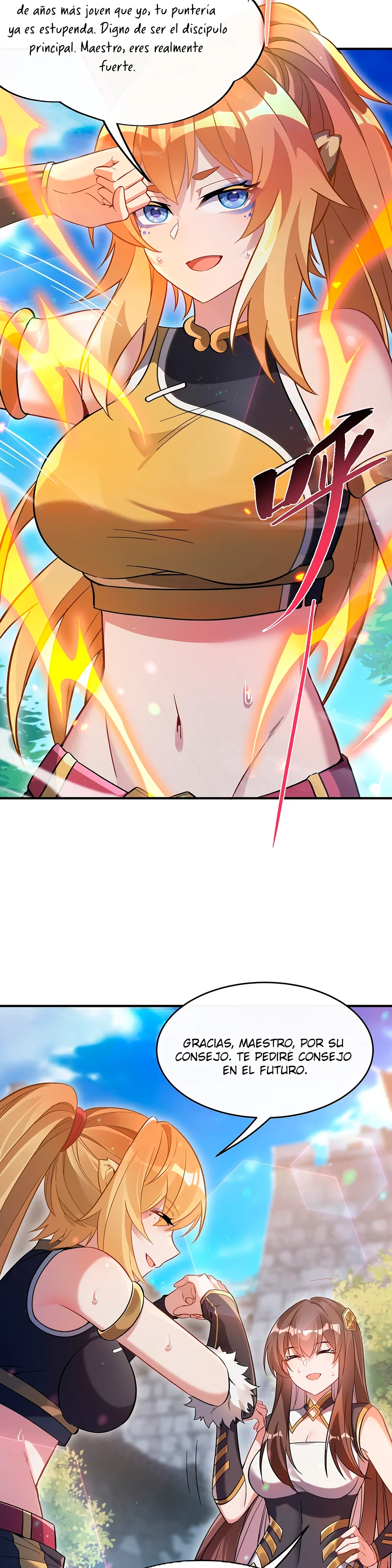 Read Entrené a las Soberanas del Cosmos ES Manga Online