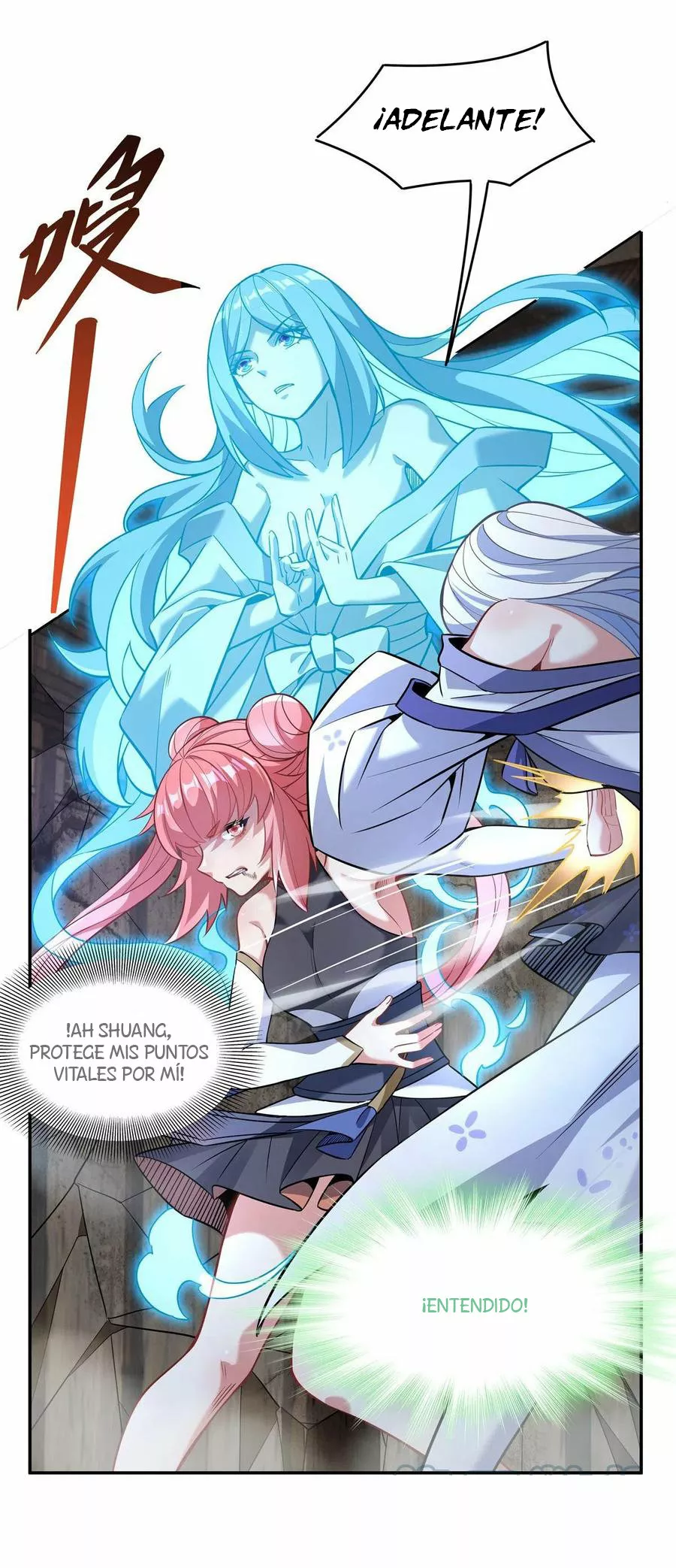 Read Entrené a las Soberanas del Cosmos ES Manga Online