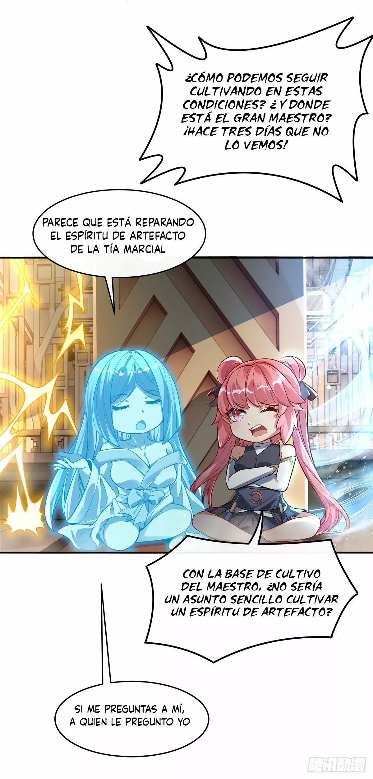 Read Entrené a las Soberanas del Cosmos ES Manga Online