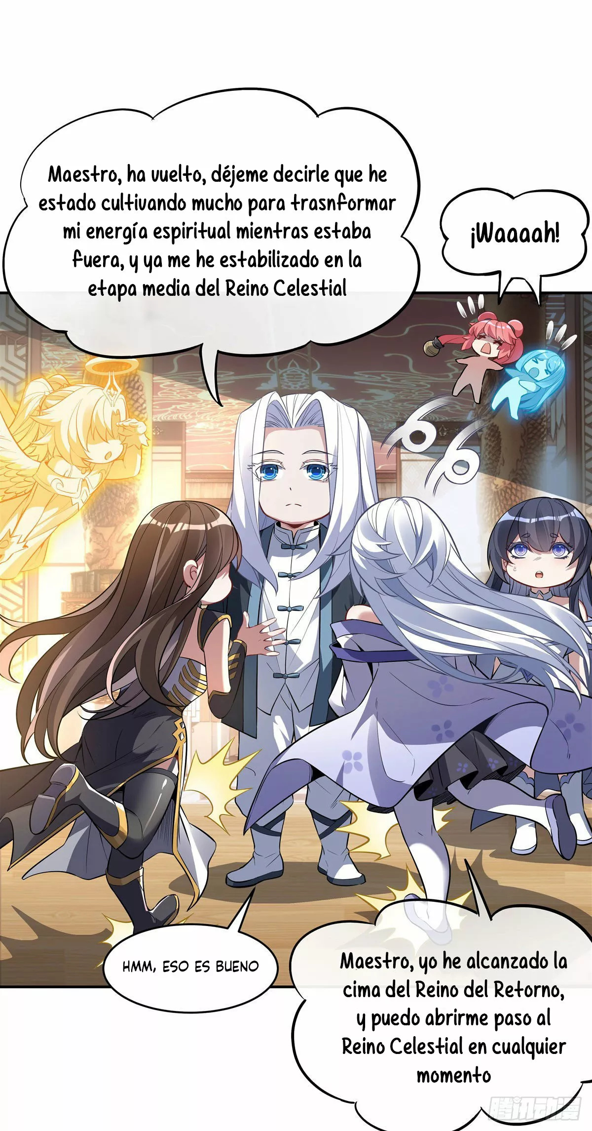 Read Entrené a las Soberanas del Cosmos ES Manga Online