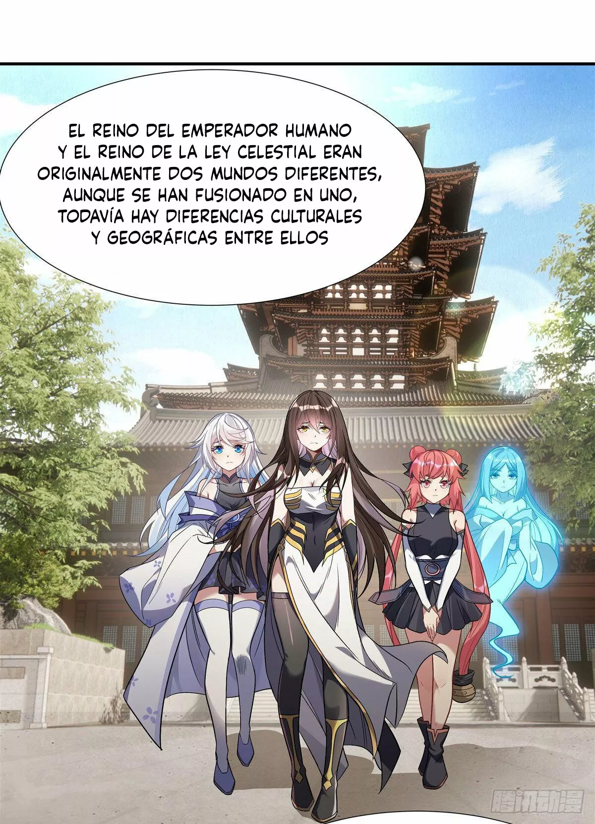 Read Entrené a las Soberanas del Cosmos ES Manga Online