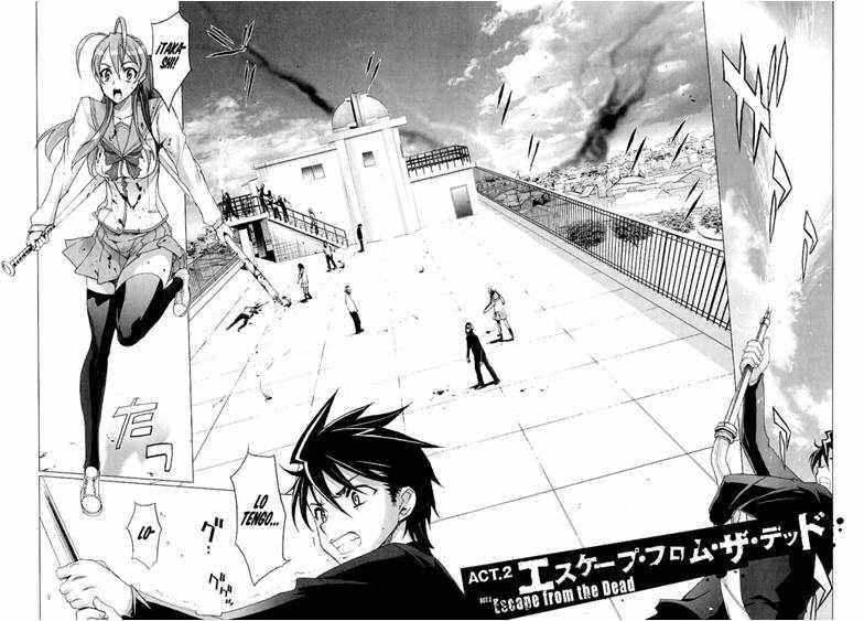 Read Highschool of the Dead ES Manga Online